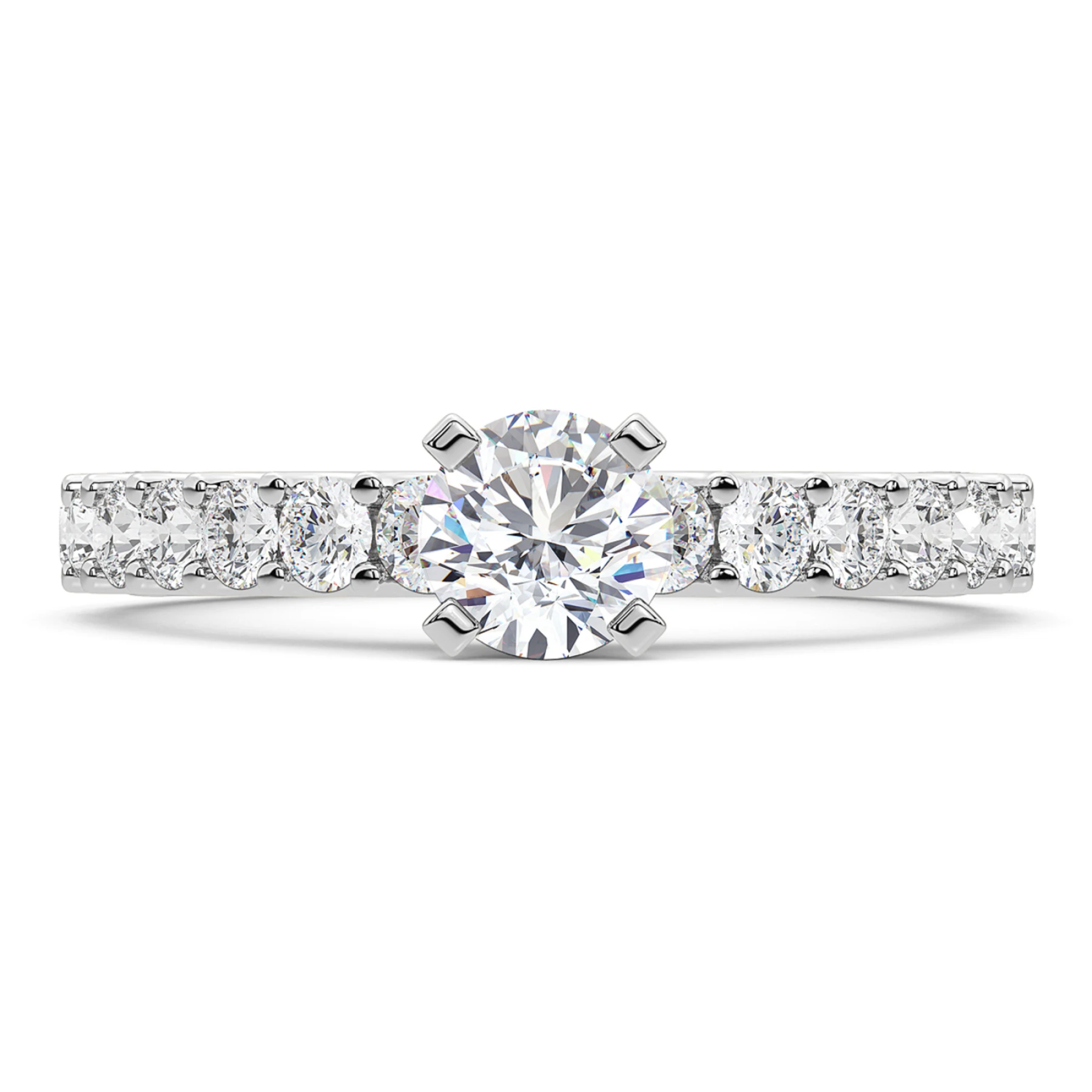Amaya 2 1/4 ct tw. Lab Grown Diamond Round Solitaire Engagement Ring 950 - view 1