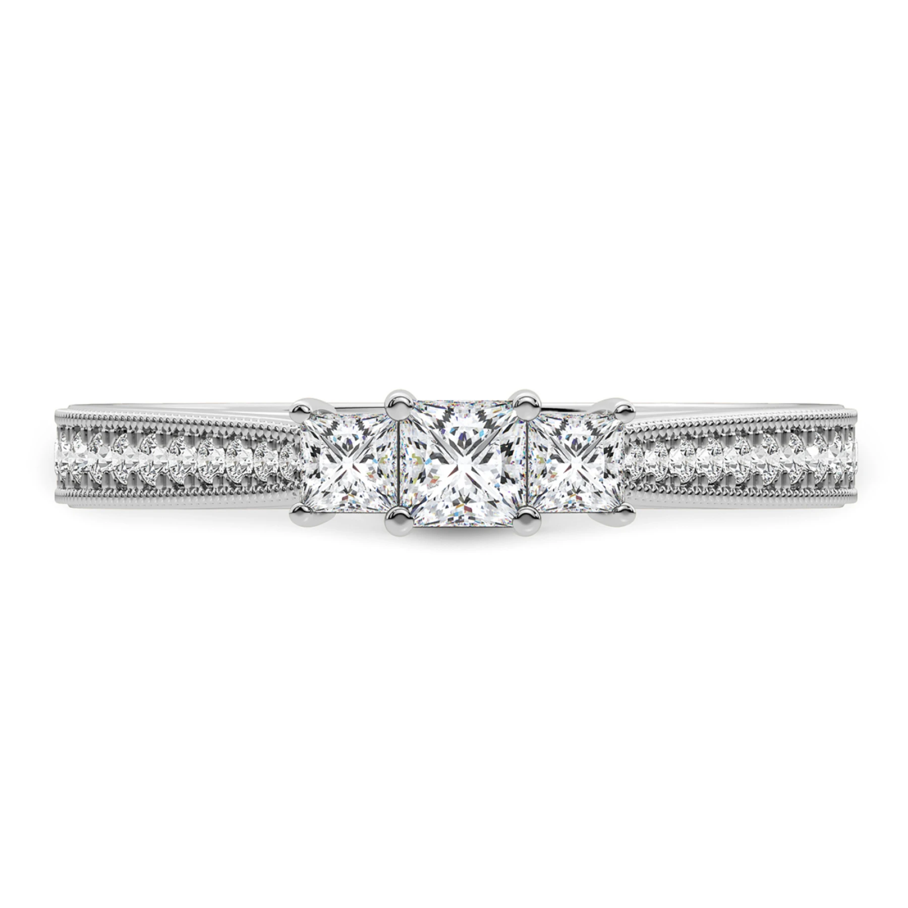 Annemarie 1 ct tw. Lab Grown Diamond Round Solitaire Engagement Ring 950 - view 1