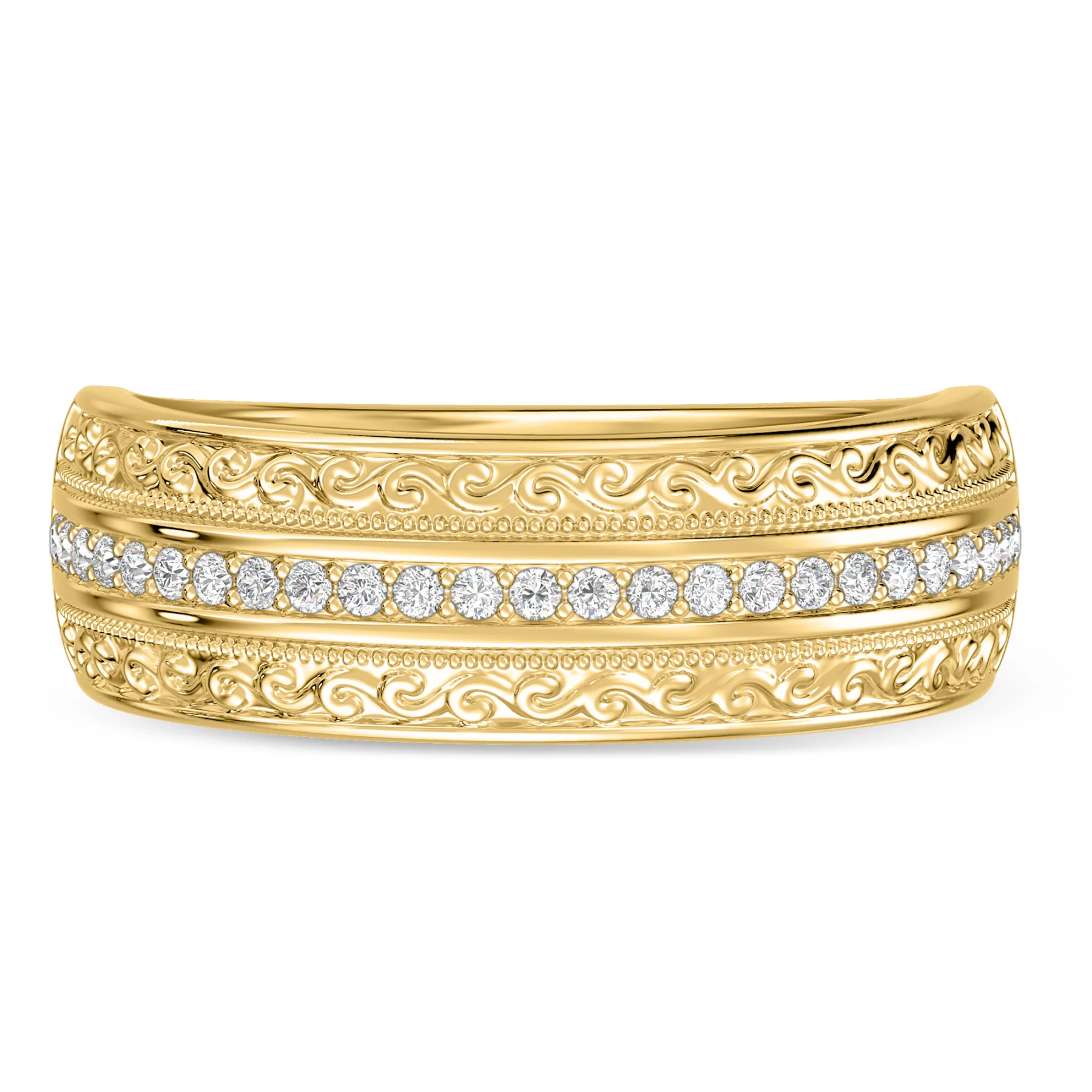 Luzara 1/5 ct tw. Lab Grown Diamonds Mens Band