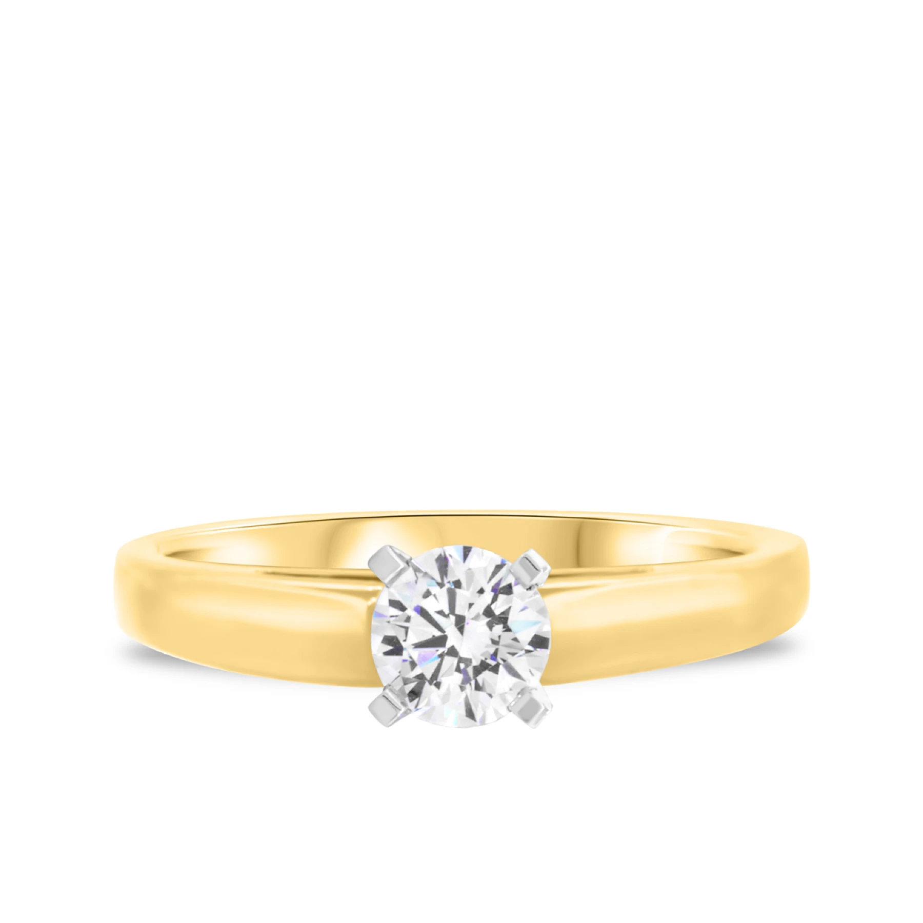 Jandi 1 ct tw. Lab Grown Diamond Round Solitaire Engagement Ring - view 1