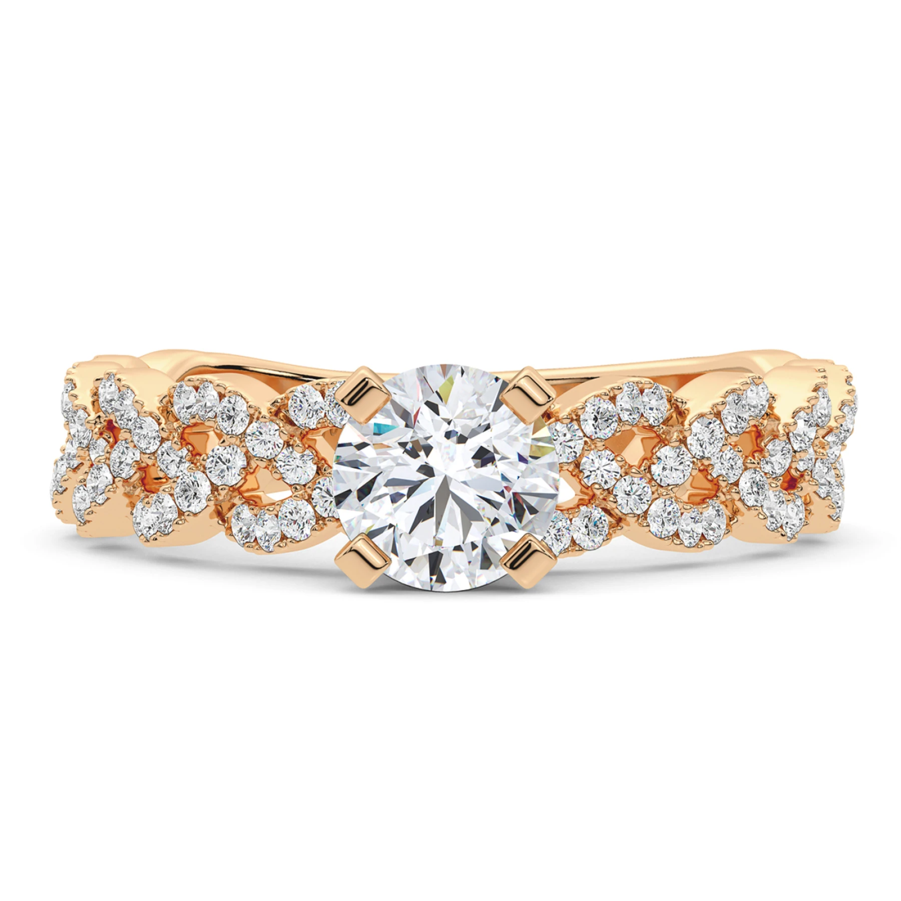 Imara 1 3/8 ct tw. Lab Grown Diamond Round Solitaire Engagement Ring - view 1