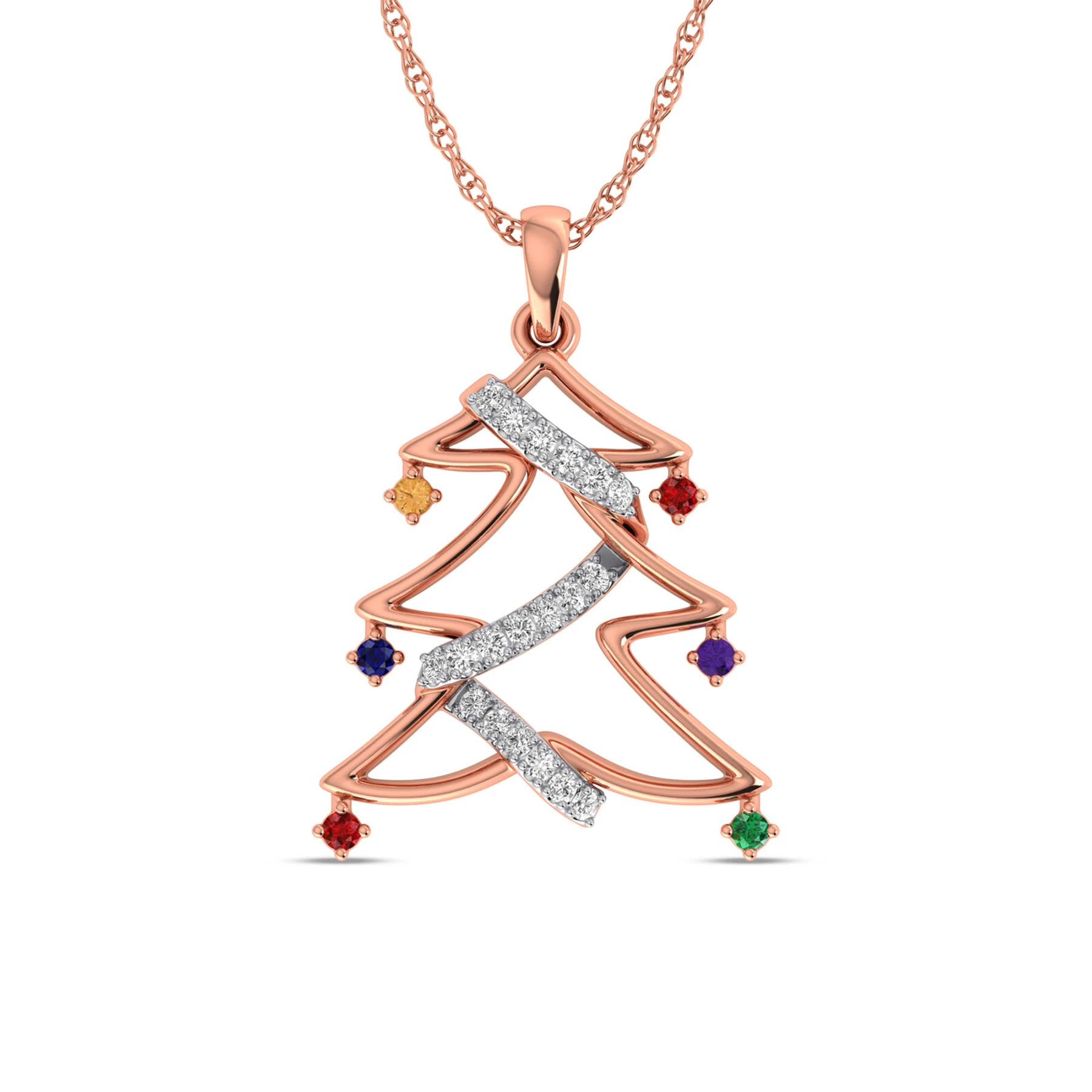 Festivity 1/6 CT. T.W. Pendant