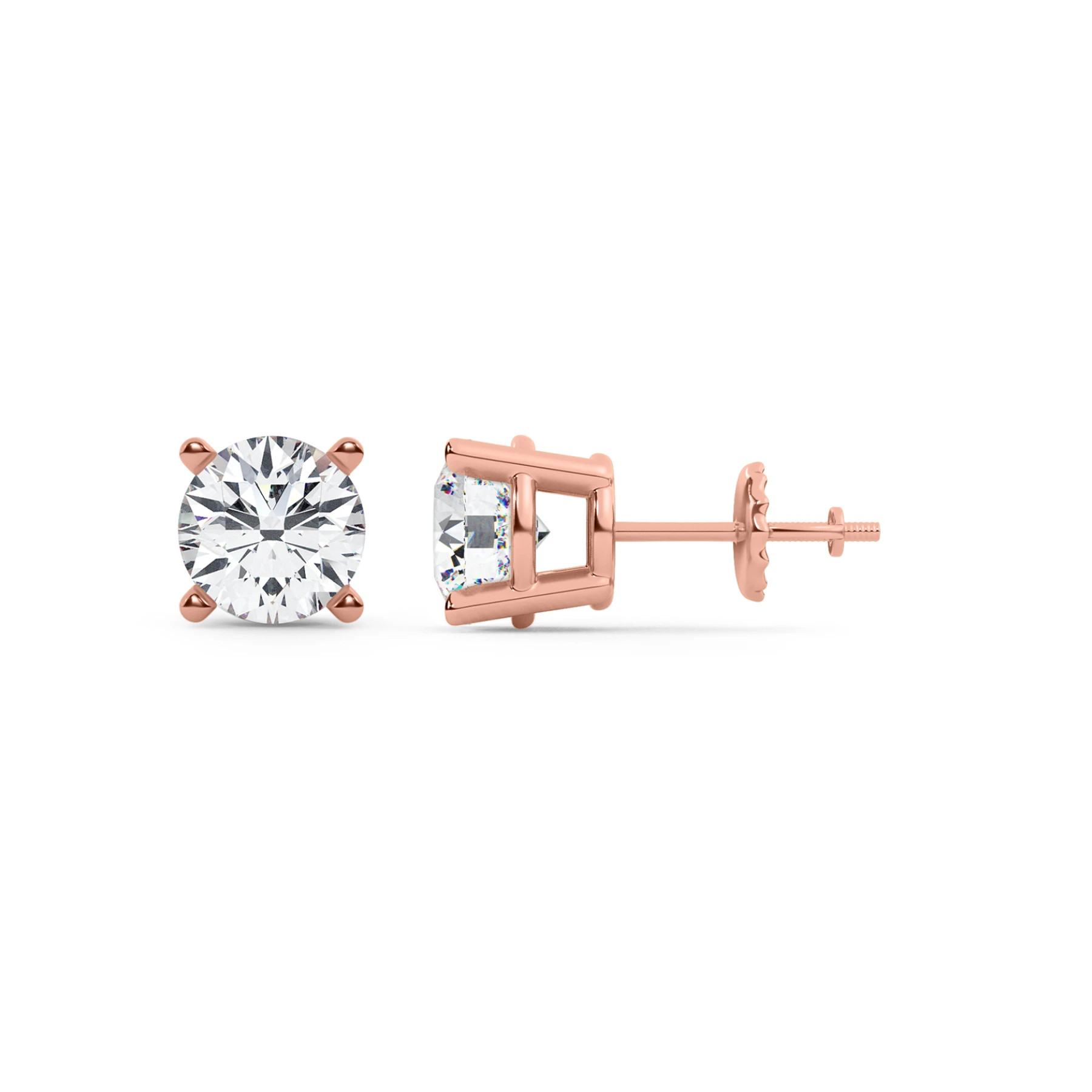 Dune 1 1/2 Carat T.W. Lab Grown Diamond Solitaire Earring - view 1