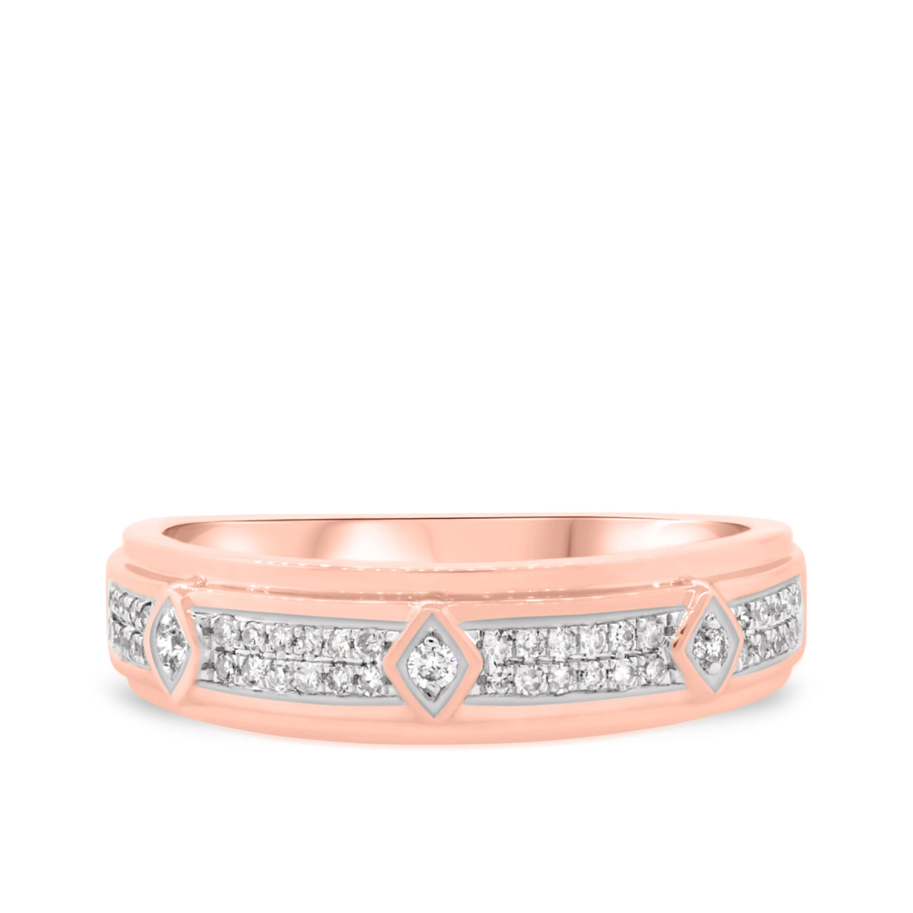 Rehana 1/4 ct tw. Black Diamond (Treated) Mens Band - view 1