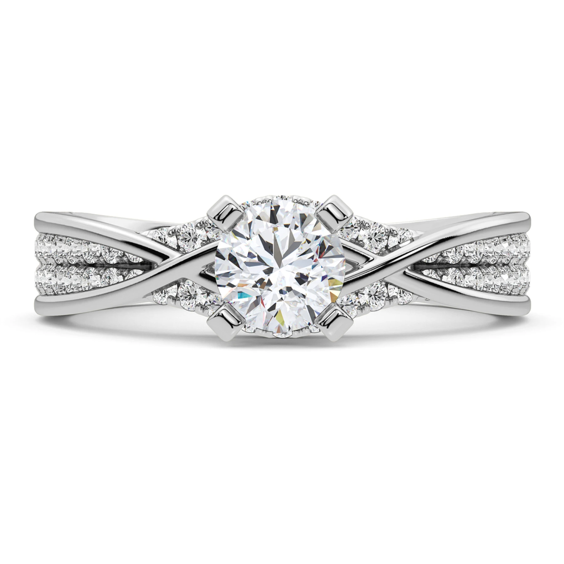 Onya 1 3/8 ct tw. Lab Grown Diamond Round Solitaire Engagement Ring 950 - view 1