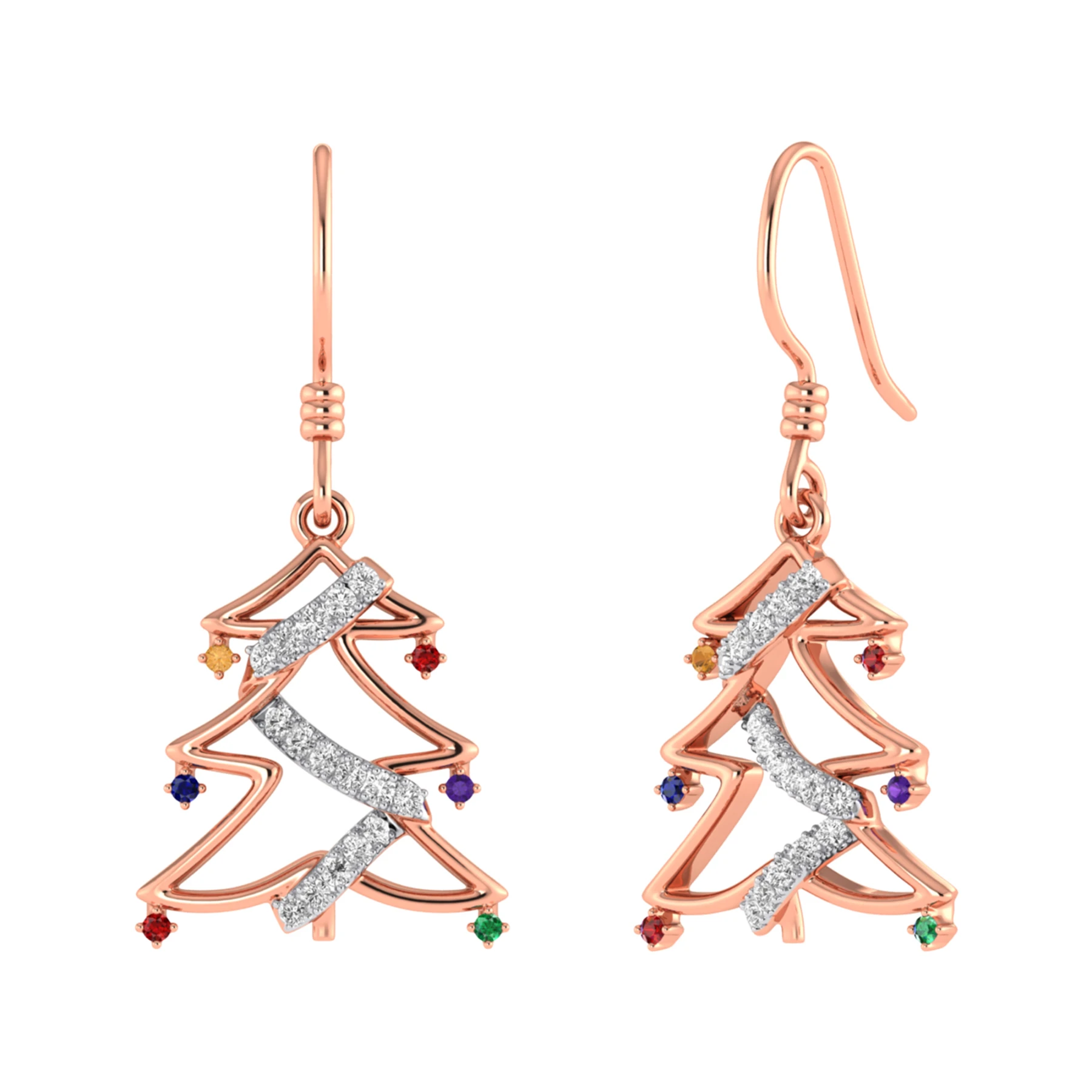 Festivity 1/6 Carat T.W. Diamond Earring - view 1