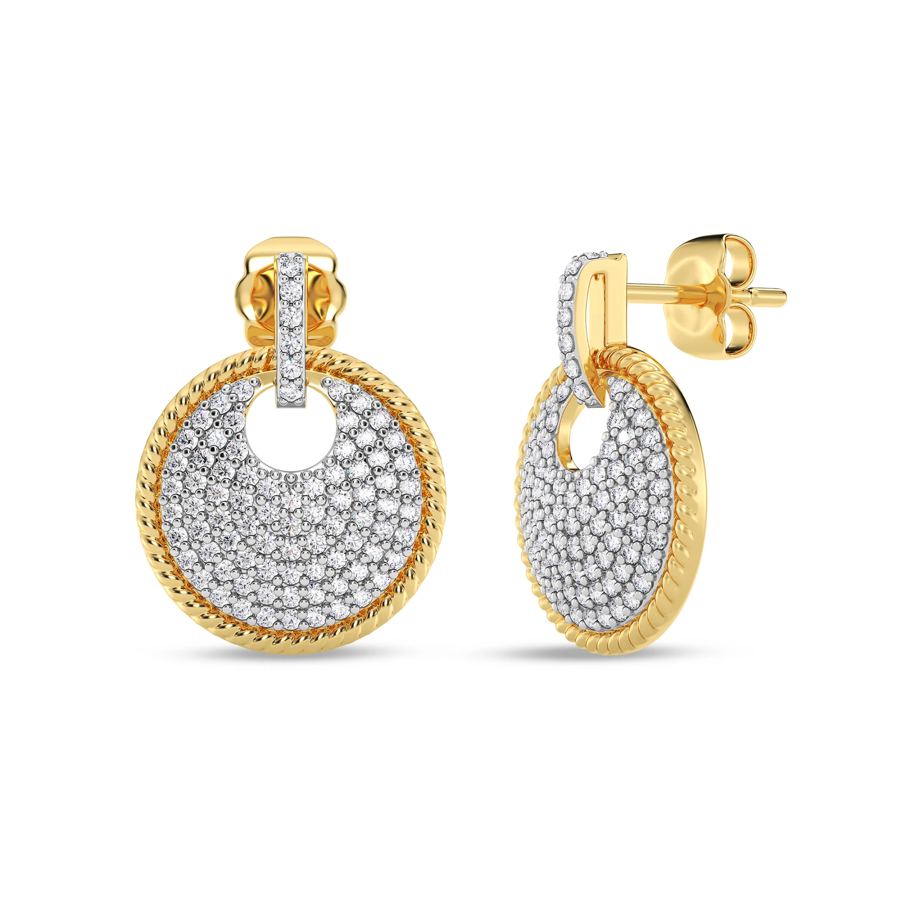 Brina 3/8 CT. T.W. Lab Grown Diamond Earring