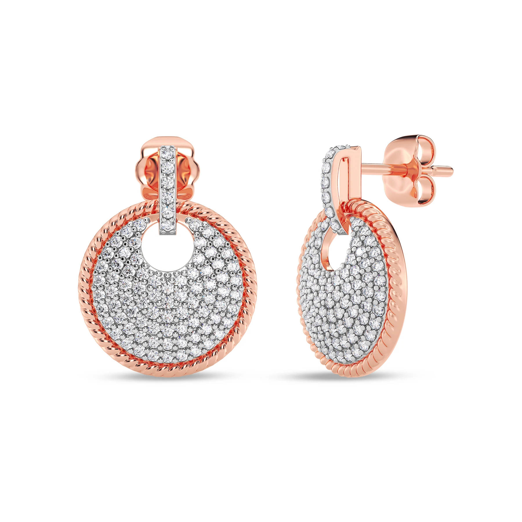 Brina 3/8 Carat T.W. Lab Grown Diamond Earring - view 1
