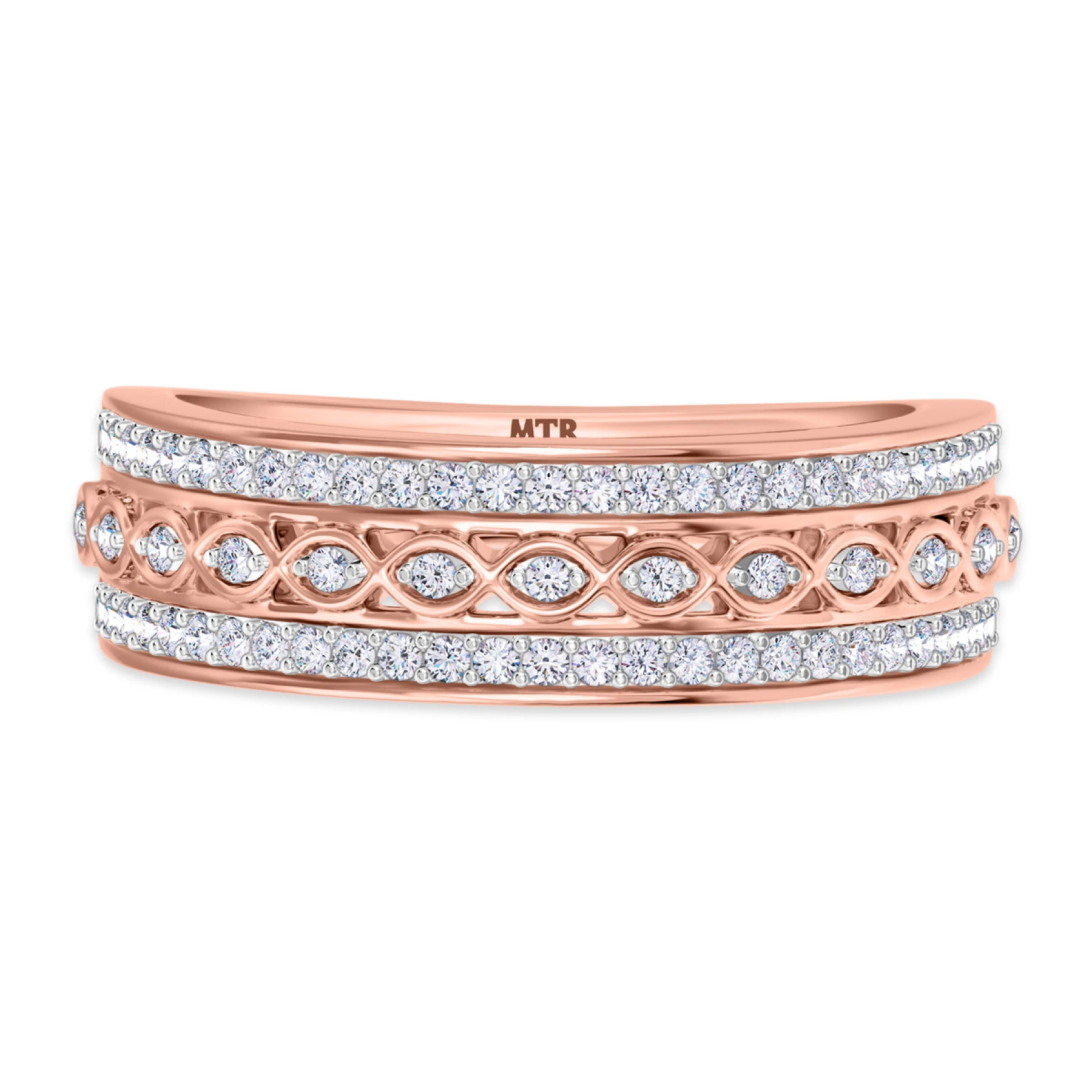 Pembe 3/8 ct tw. Diamond Mens Band
