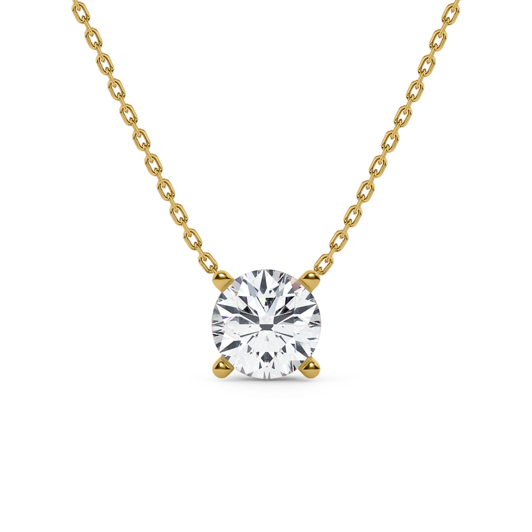Dune 3 Carat T.W. Lab Grown Diamond Solitaire Pendant