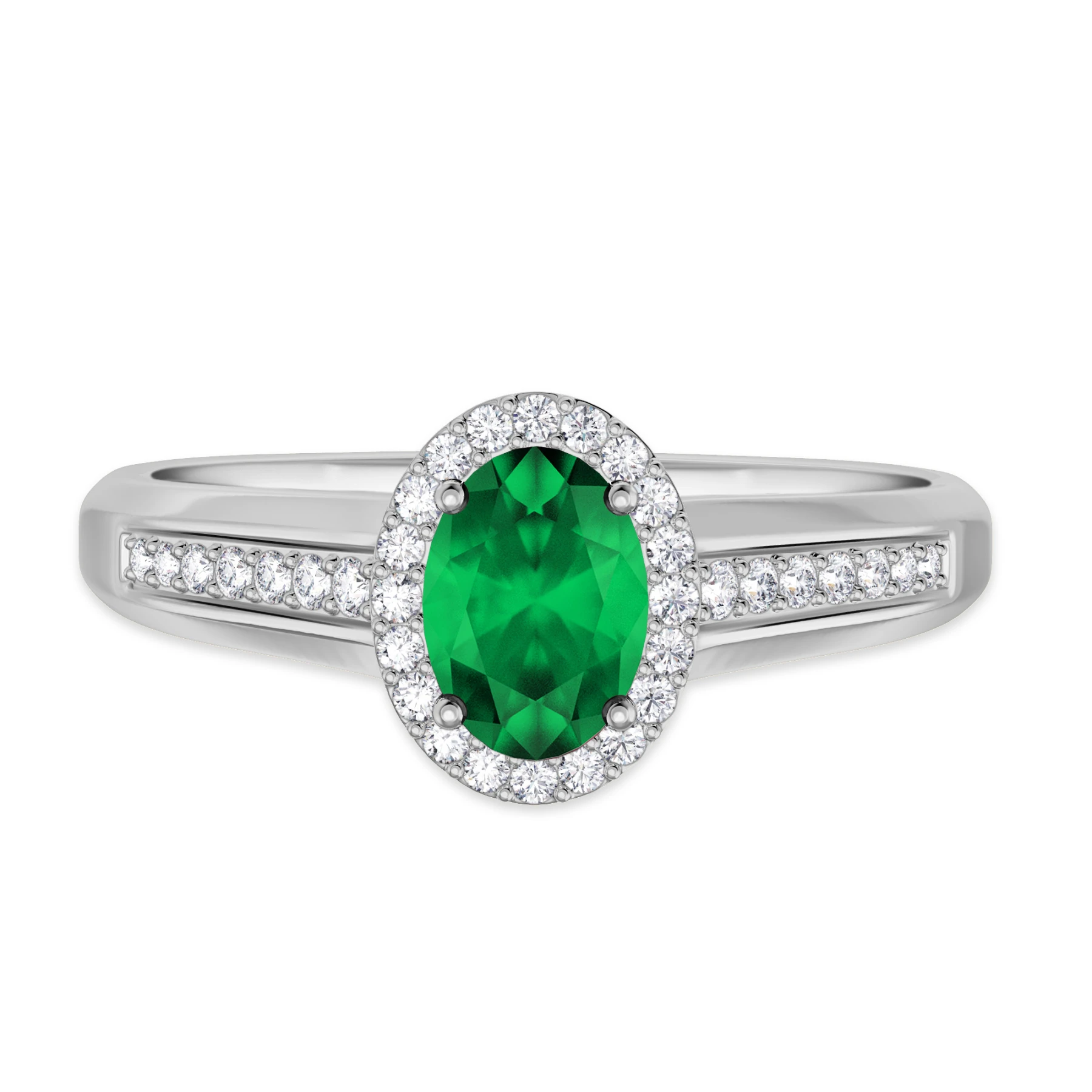 Chrisoula 7/8 CT. T.W. and diamond Engagement Ring Vermeil
