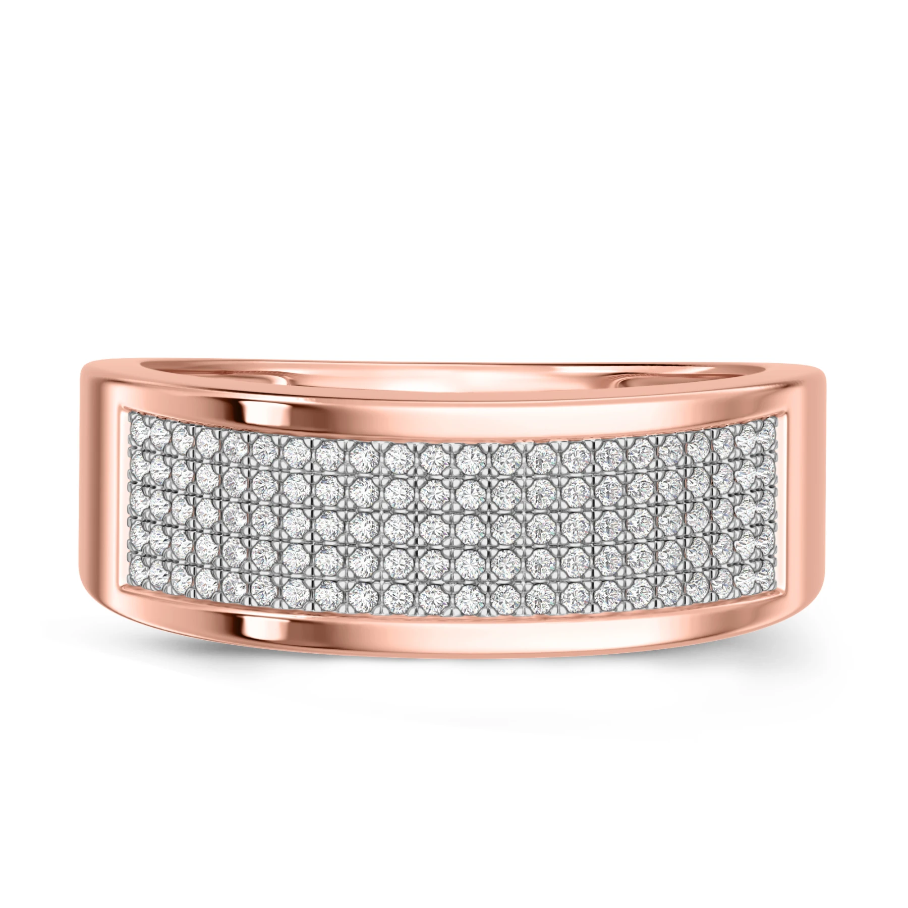 Valentina 3/8 ct tw. Lab Grown Diamonds Mens Band