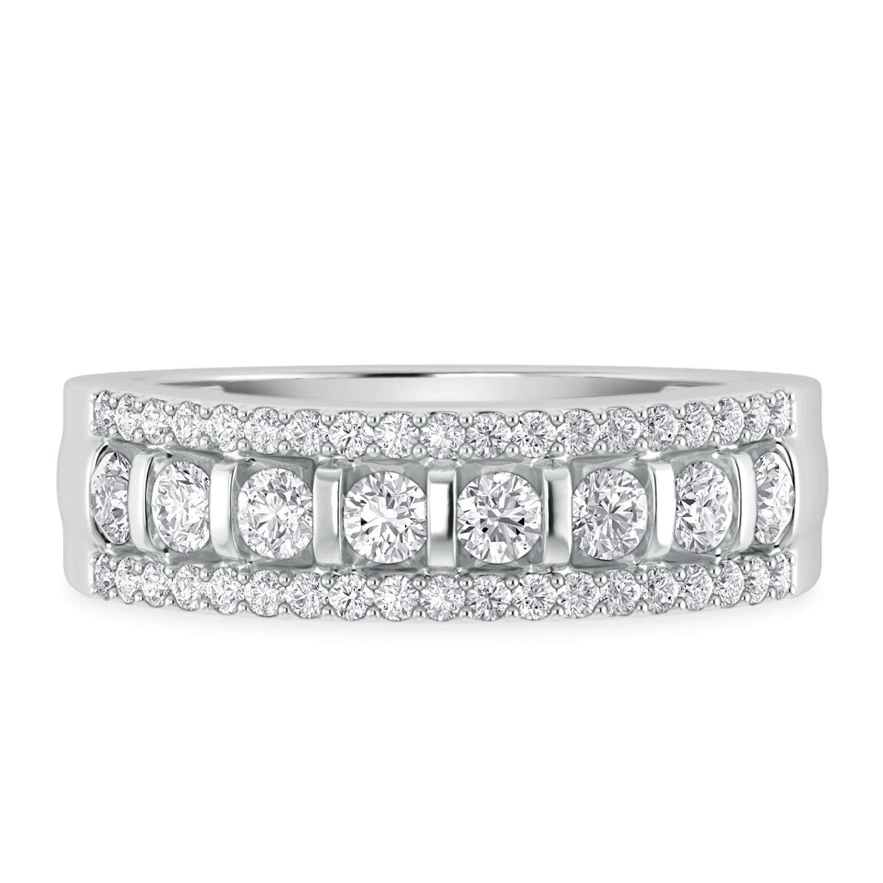 Florens 1 1/4 ct tw. Lab Grown Diamonds Mens Band - view 1