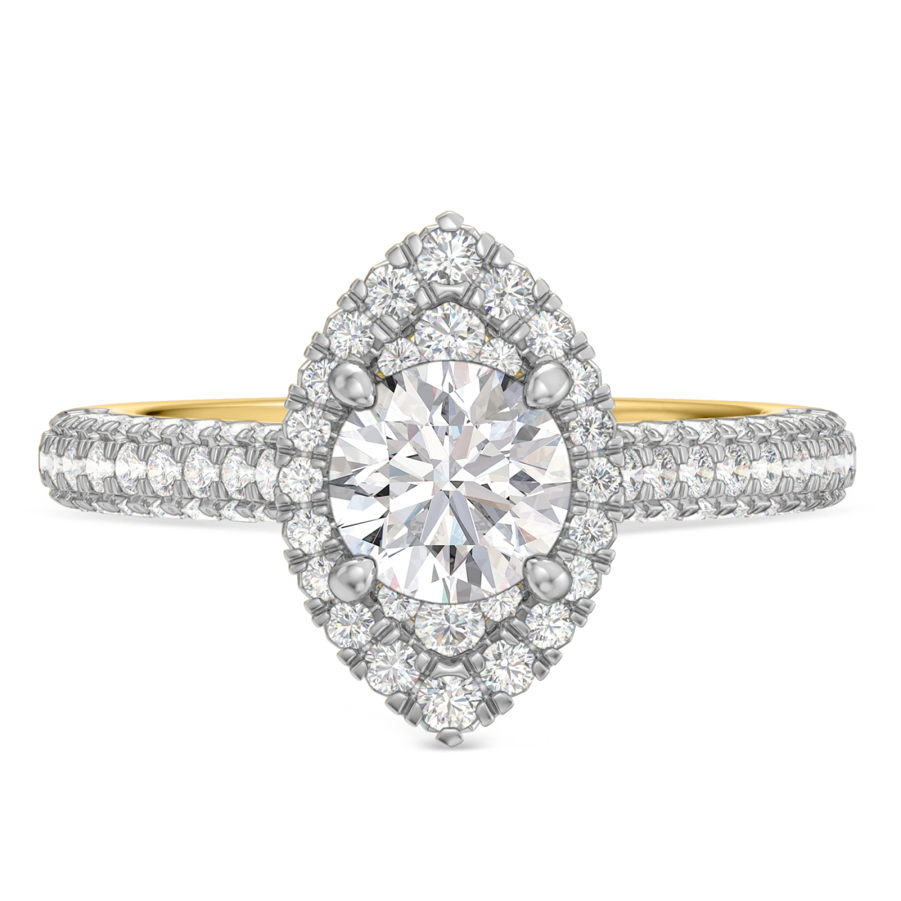 Gemma 1 7/8 ct tw. Lab Grown Diamond Round Solitaire Engagement Ring - view 1