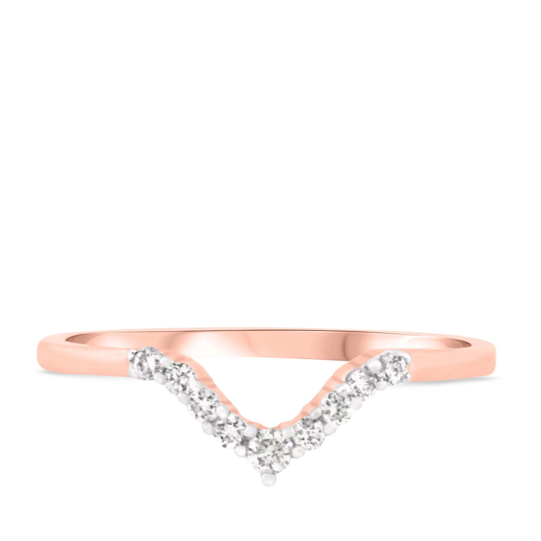 Rouge 1/8 ct tw. Diamond Ladies Band - view 1