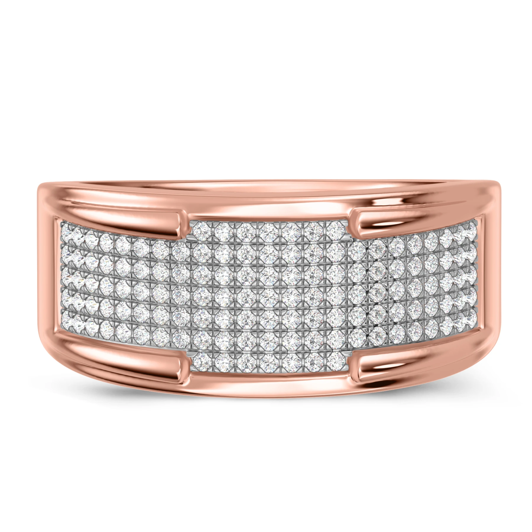 Affy 1/2 ct tw. Diamond Mens Band