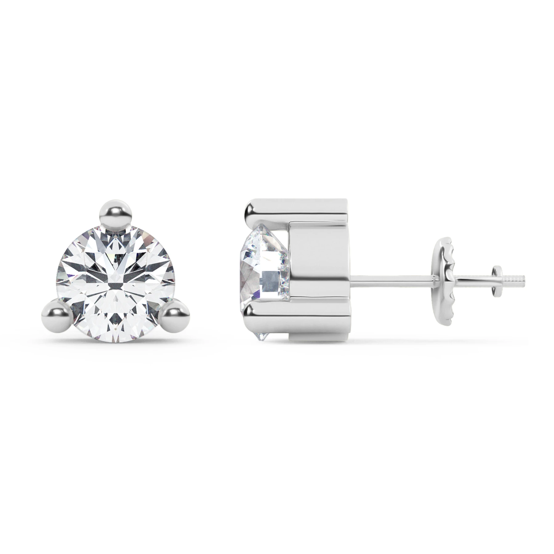 Meryll 3 CT. T.W. Lab Grown Diamond Solitaire Earring