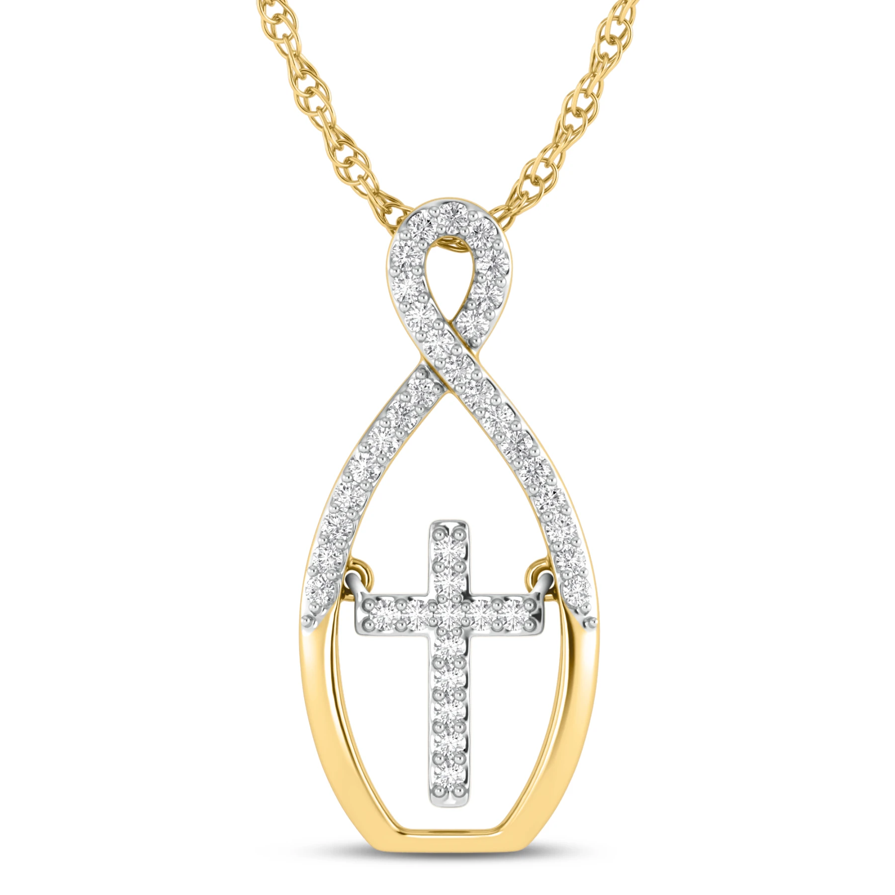 Blaze 1/6 Carat T.W. Lab Grown Diamond Pendant