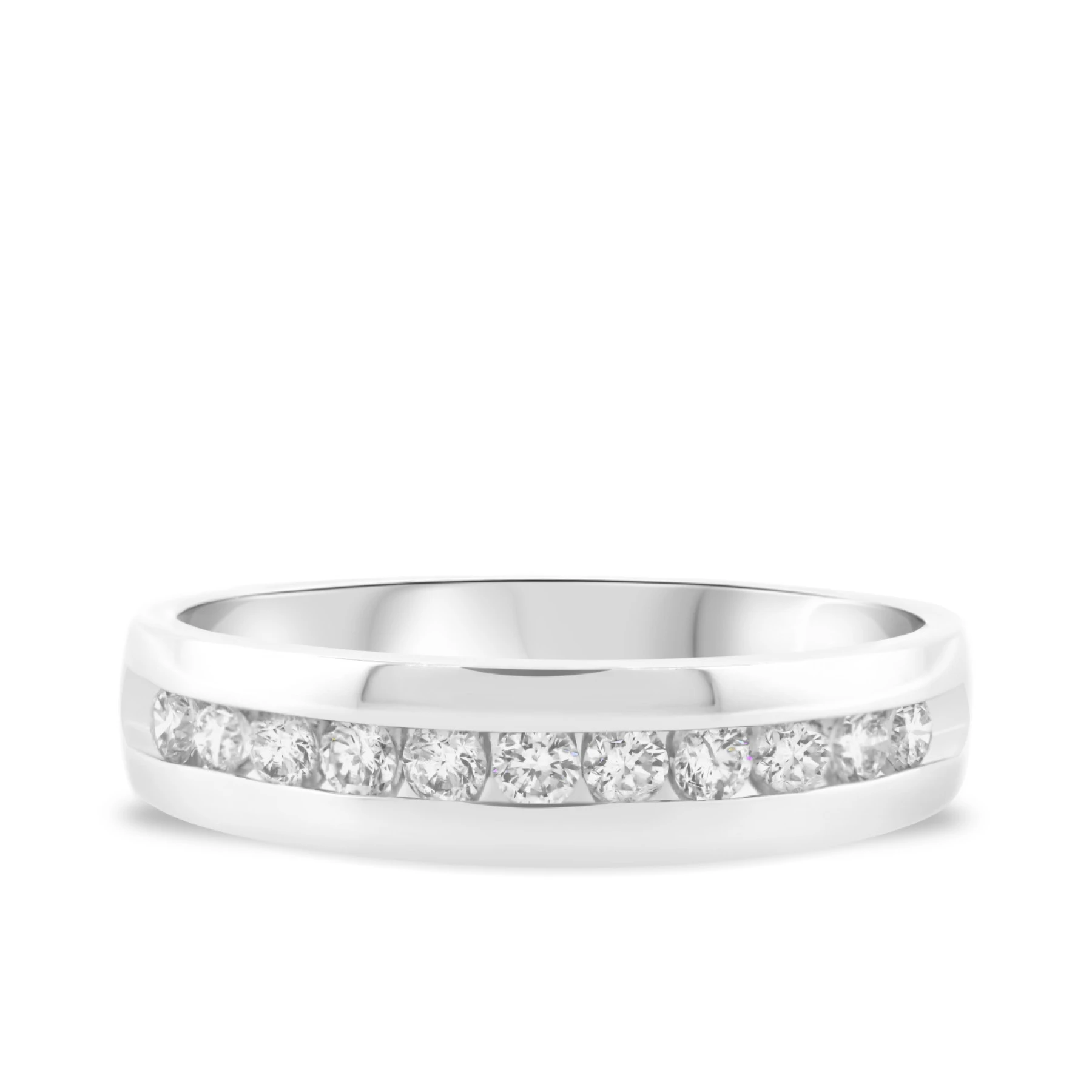 Lucian 1/2 ct tw. Diamond Mens Band - view 1