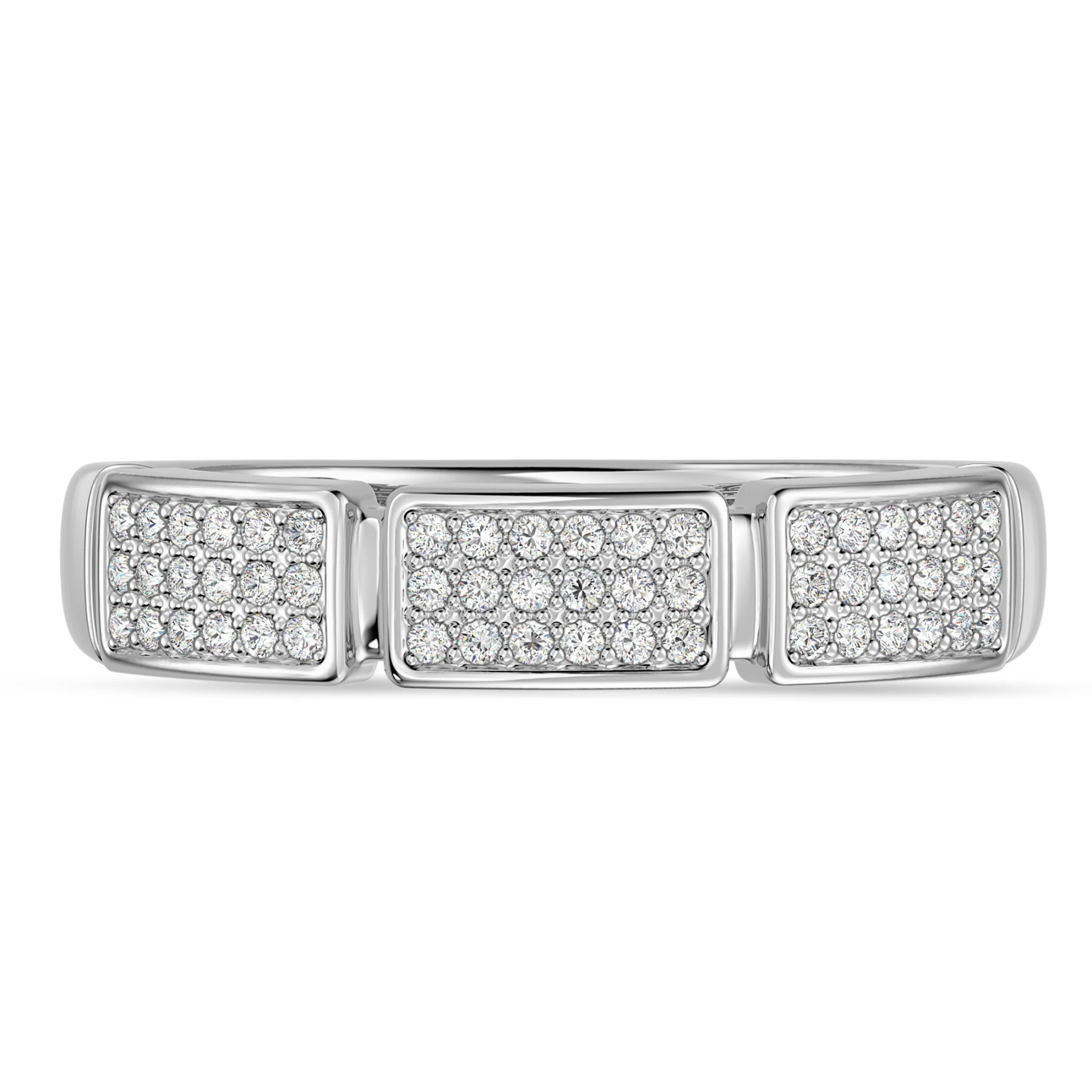 Trenza 1/4 ct tw. Lab Grown Diamonds Mens Band