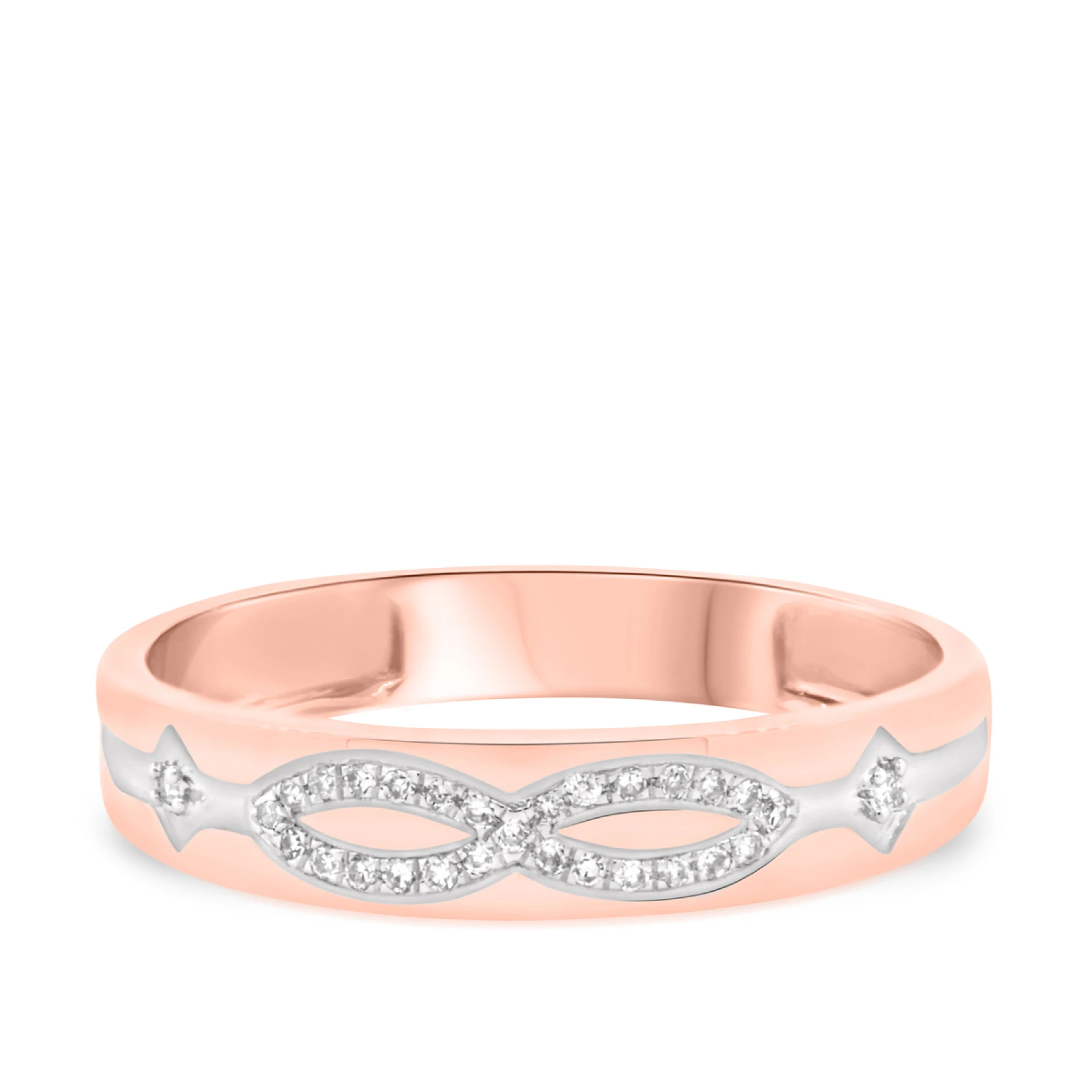 Luca 1/15 ct tw. Diamond Ladies Band - view 1