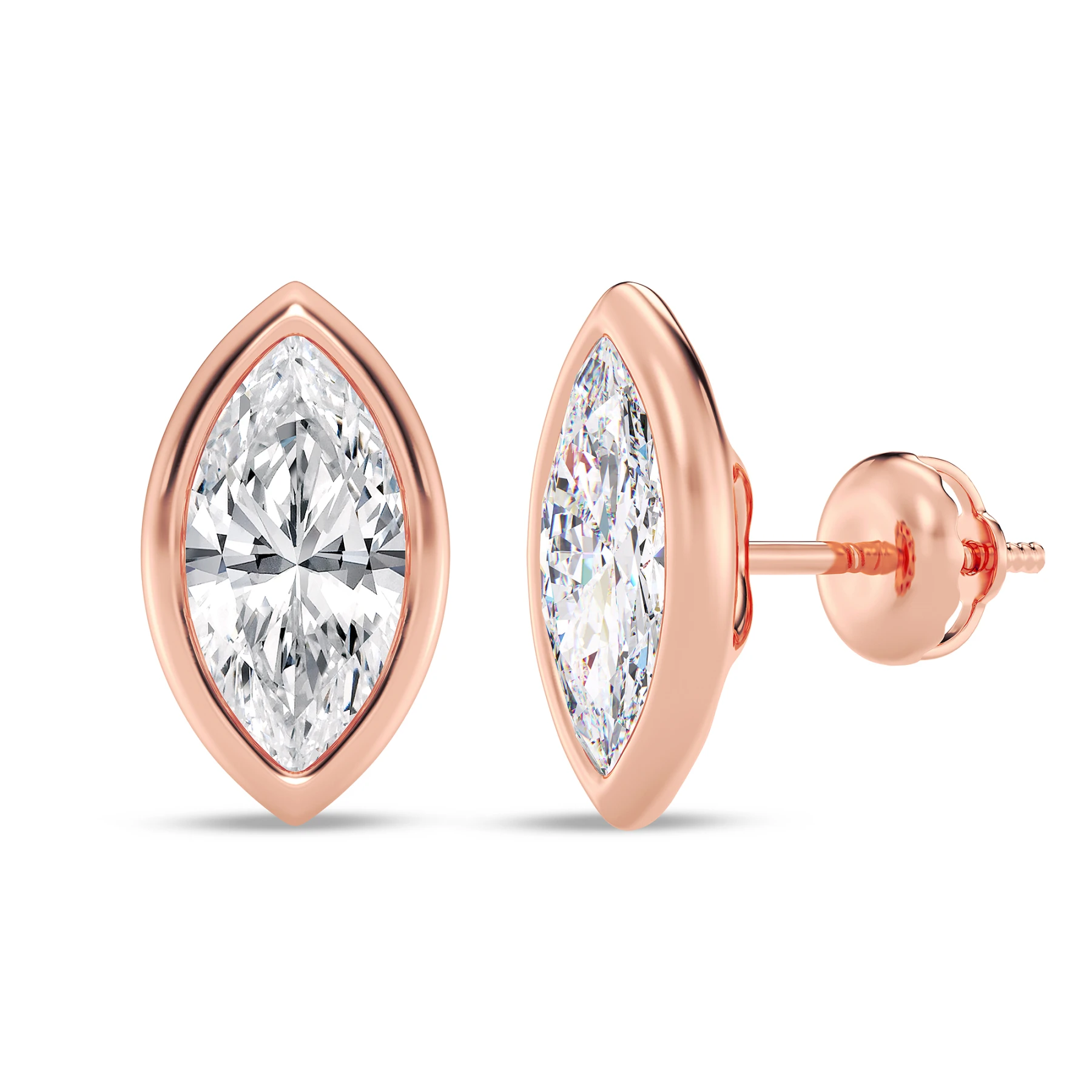 Wren 2 CT. T.W. Lab Grown Diamond Solitaire Earring - view 1