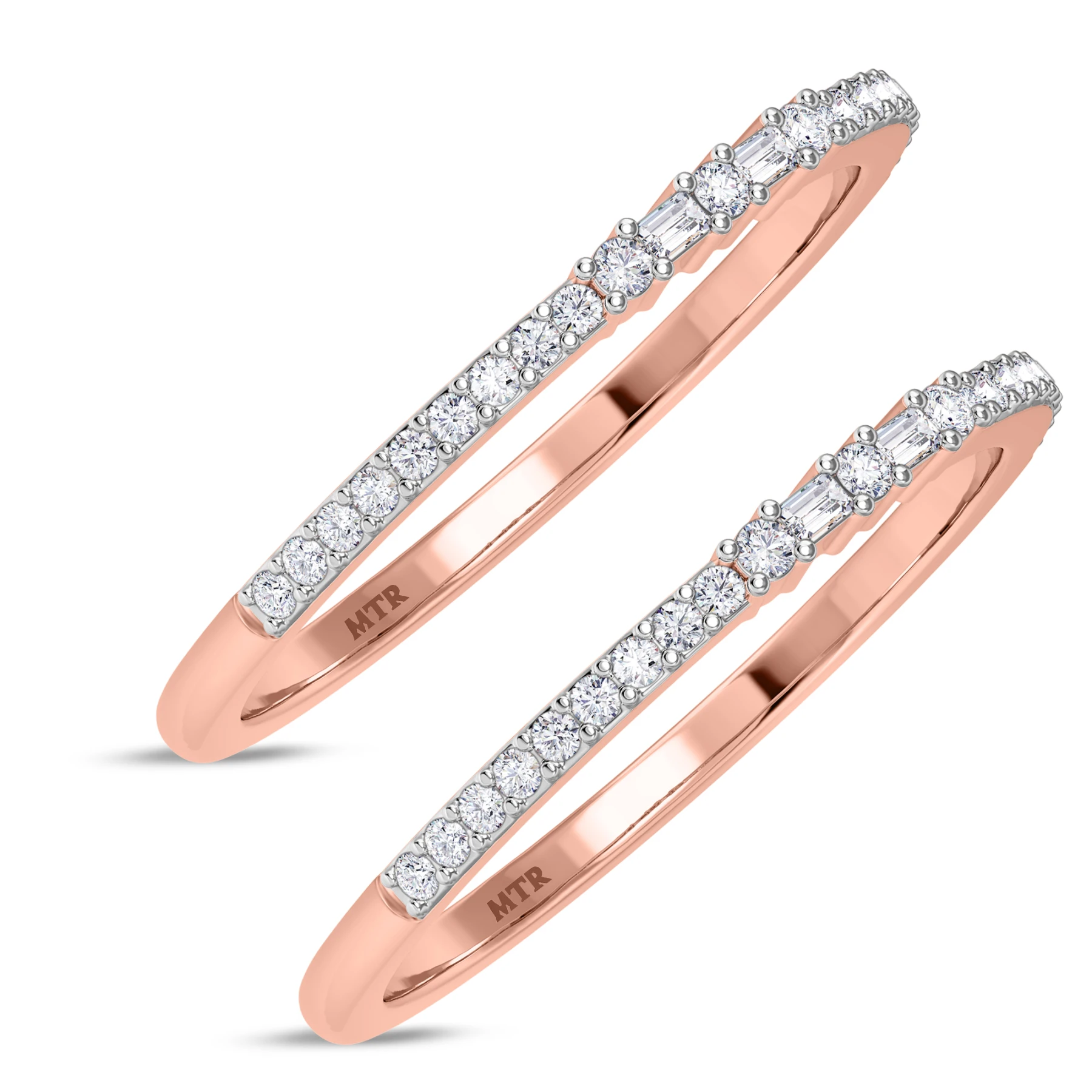 Lita 1/4 ct tw. Diamond Same Sex Ladies Band Set - view 1