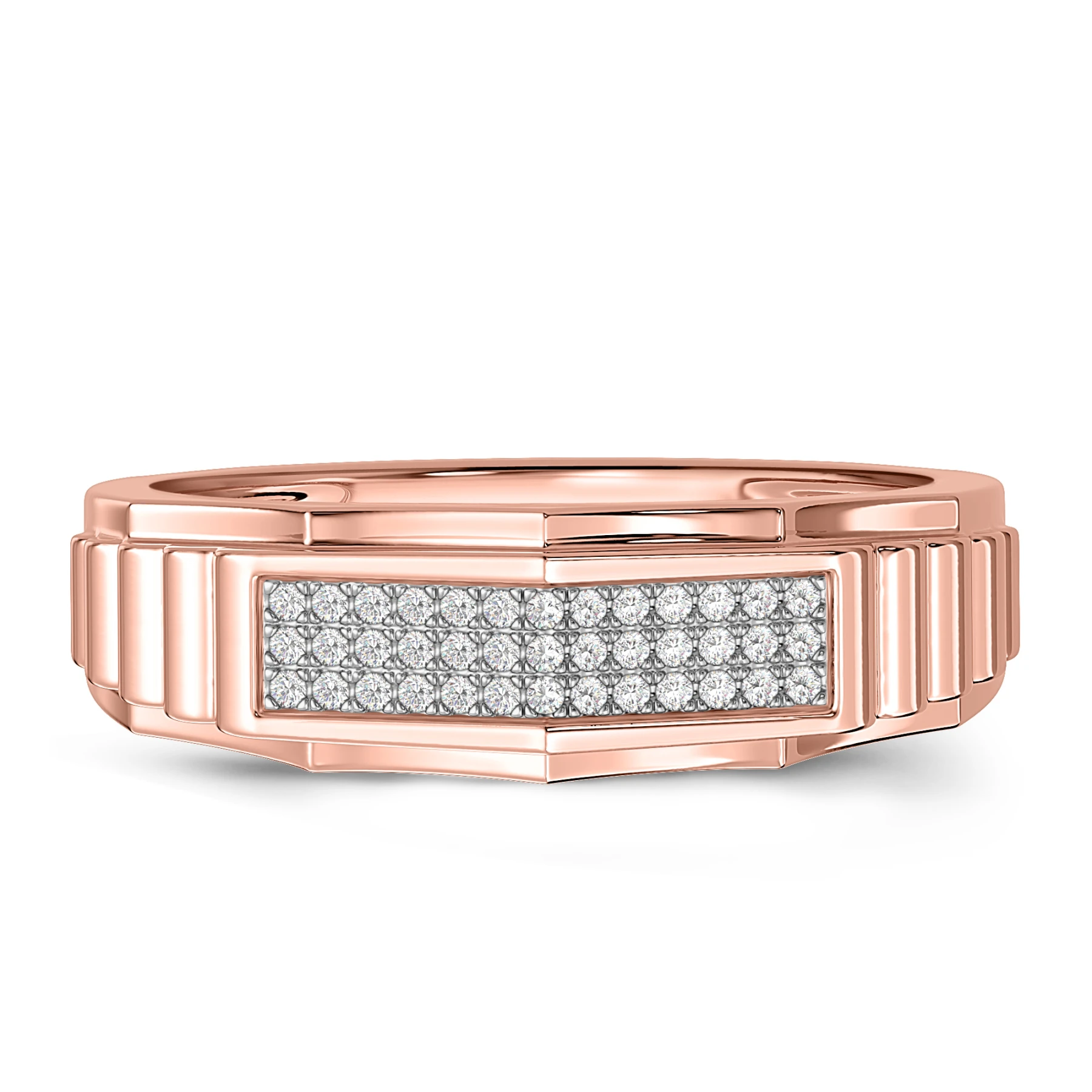 Kalila 1/6 ct tw. Lab Grown Diamonds Mens Band