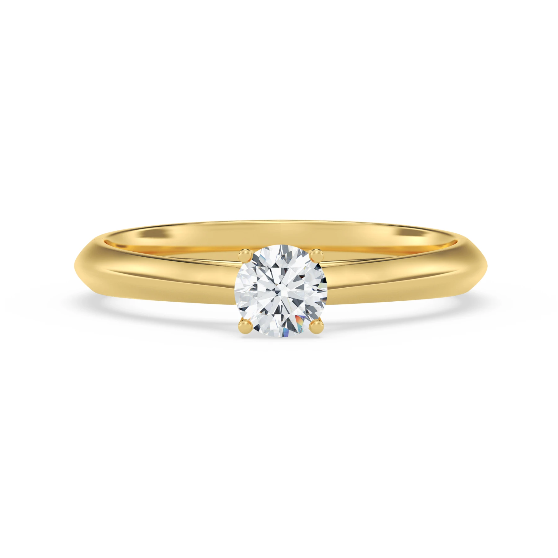 Jena 1/4 ct tw. Round Solitaire Engagement Ring