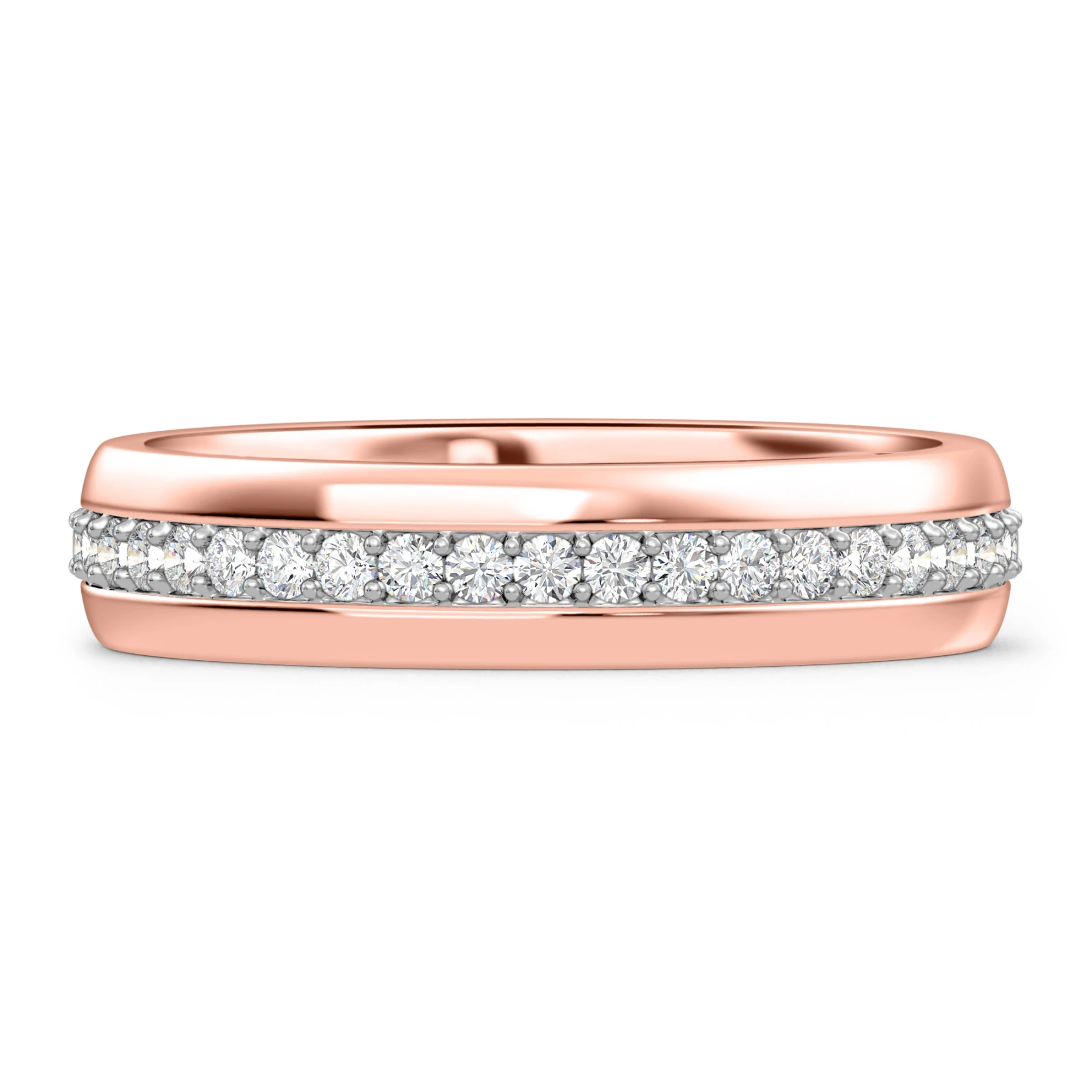 Melika 1/5 ct tw. Lab Grown Diamonds Mens Band - view 1