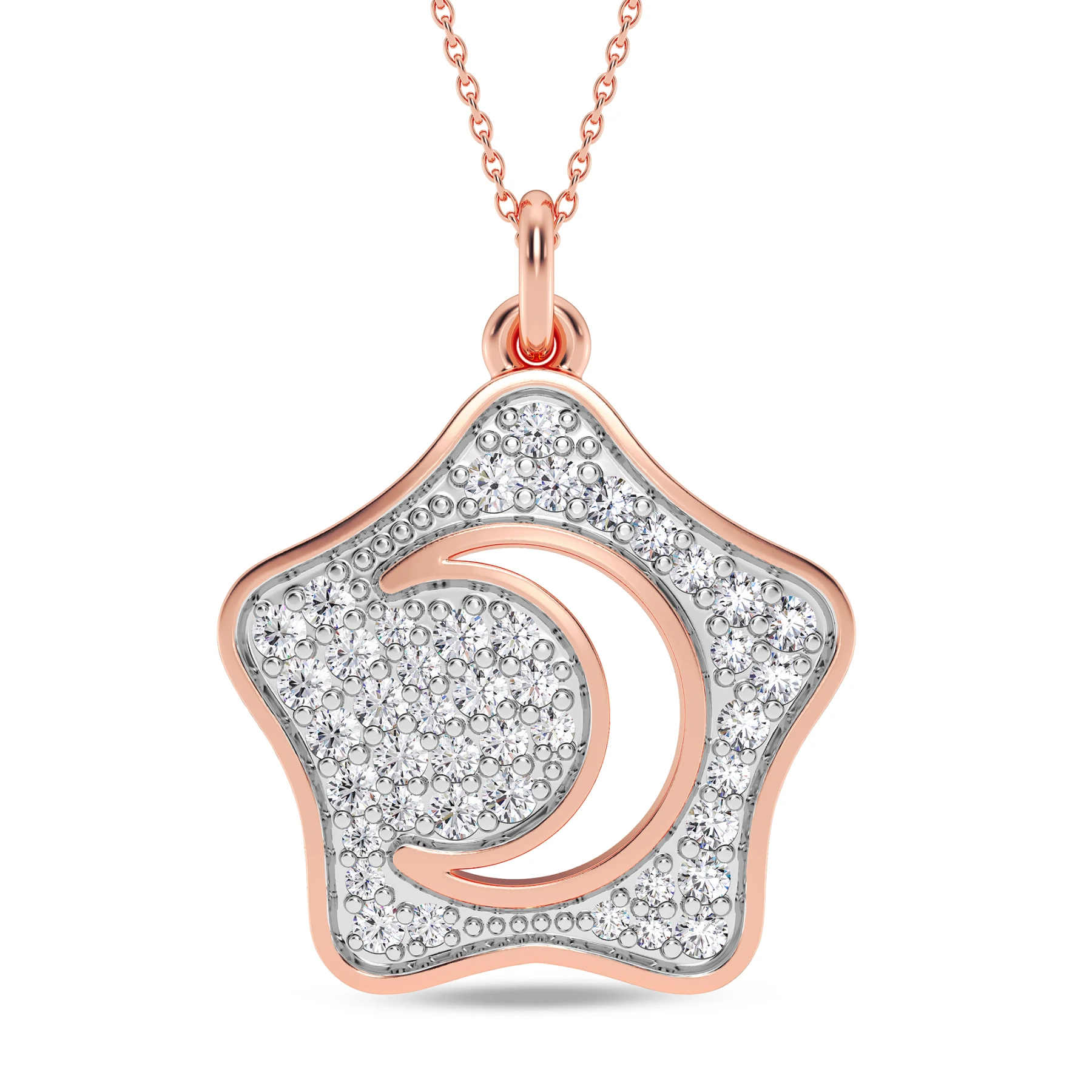 Felis 1/3 CT. T.W. Lab Grown Diamond Pendant