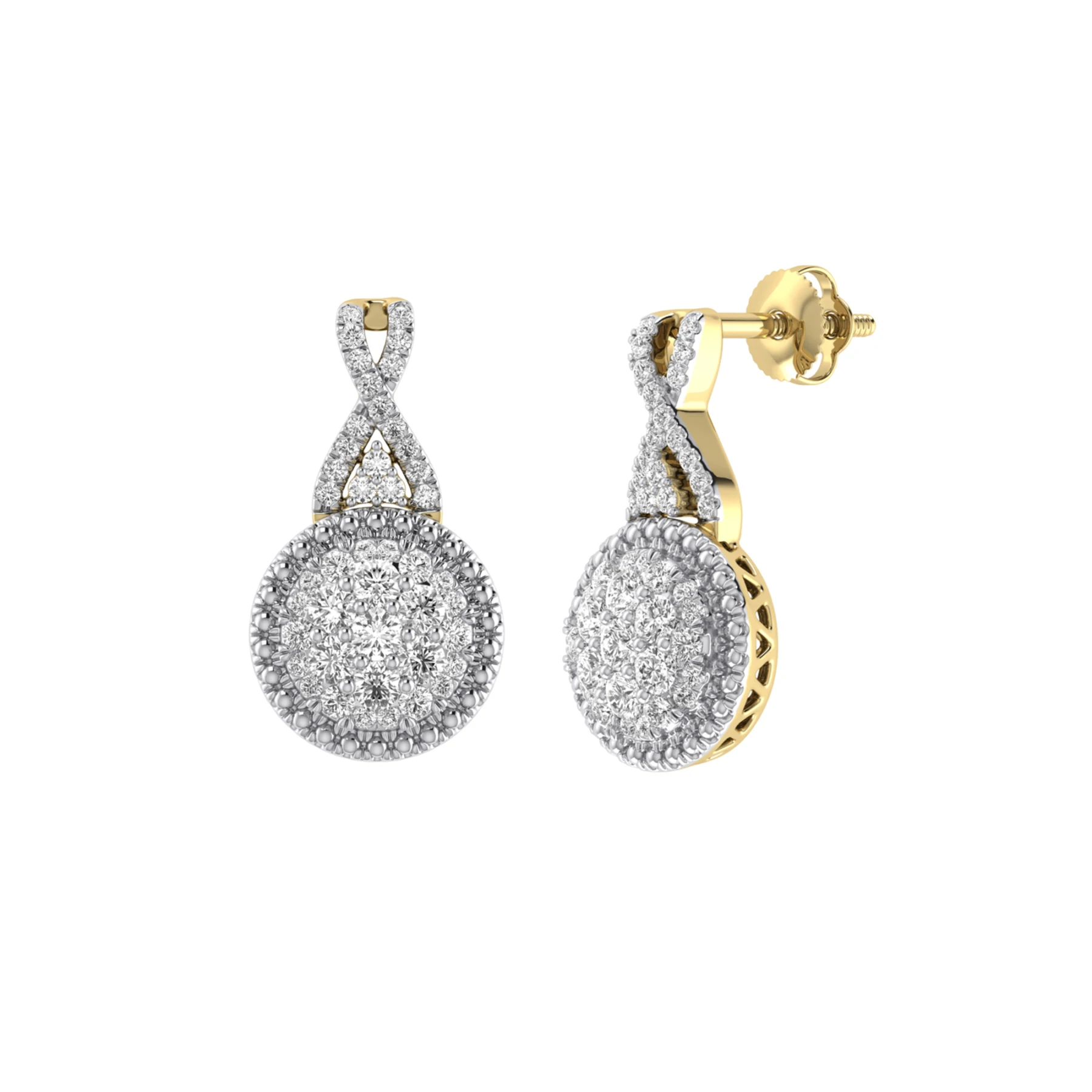 Justine 1/2 CT. T.W. Diamond Earring - view 1