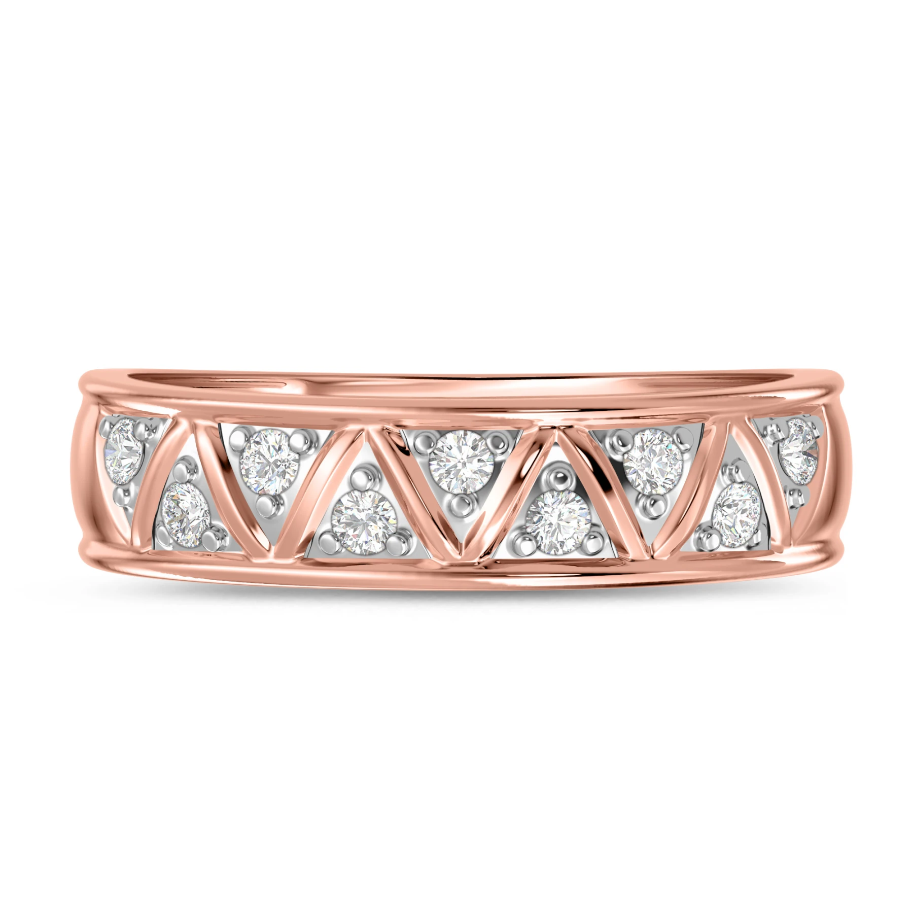 Titan 1/5 ct tw. Diamond Mens Band - view 1