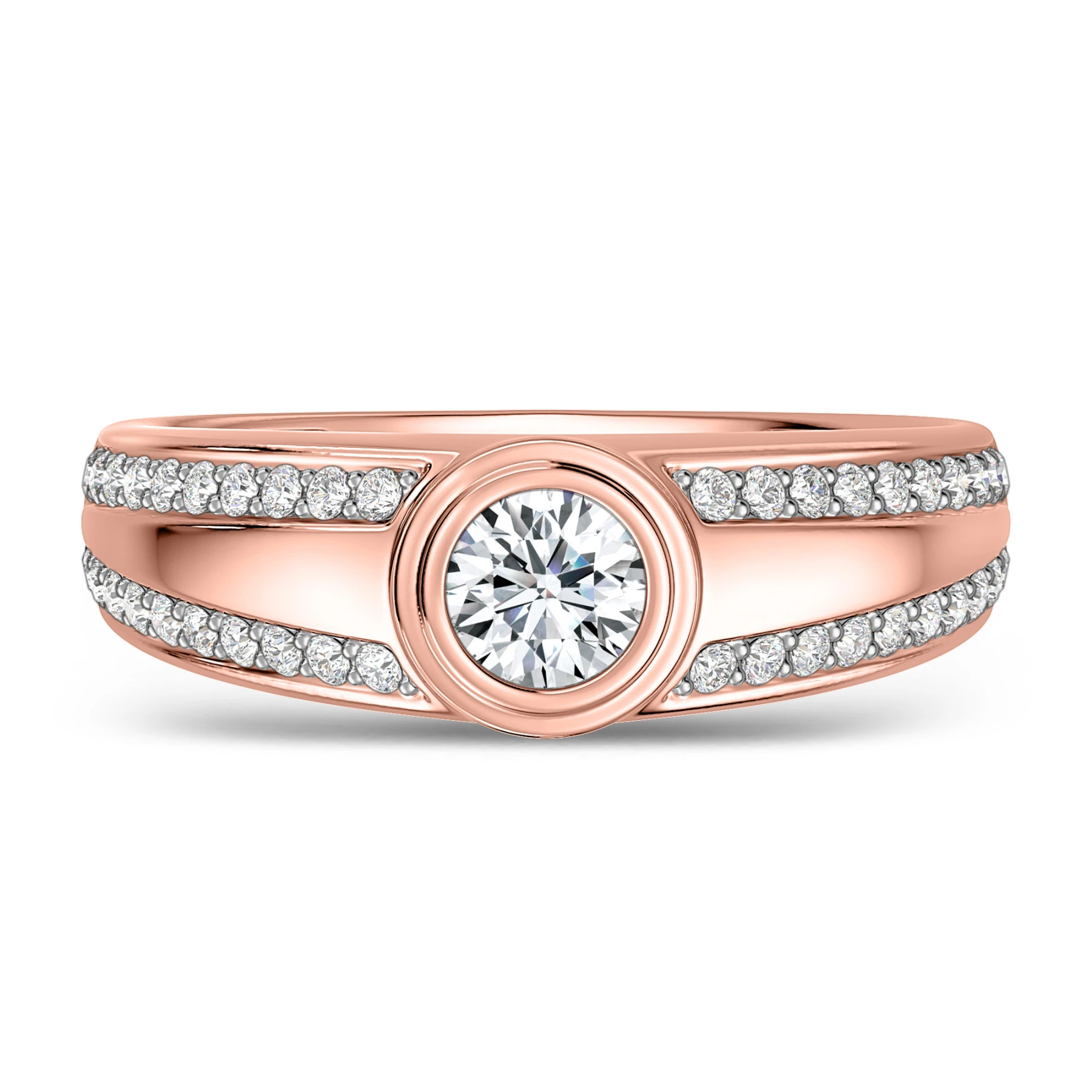 Enzo 7/8 ct tw. Lab Grown Diamonds Mens Band