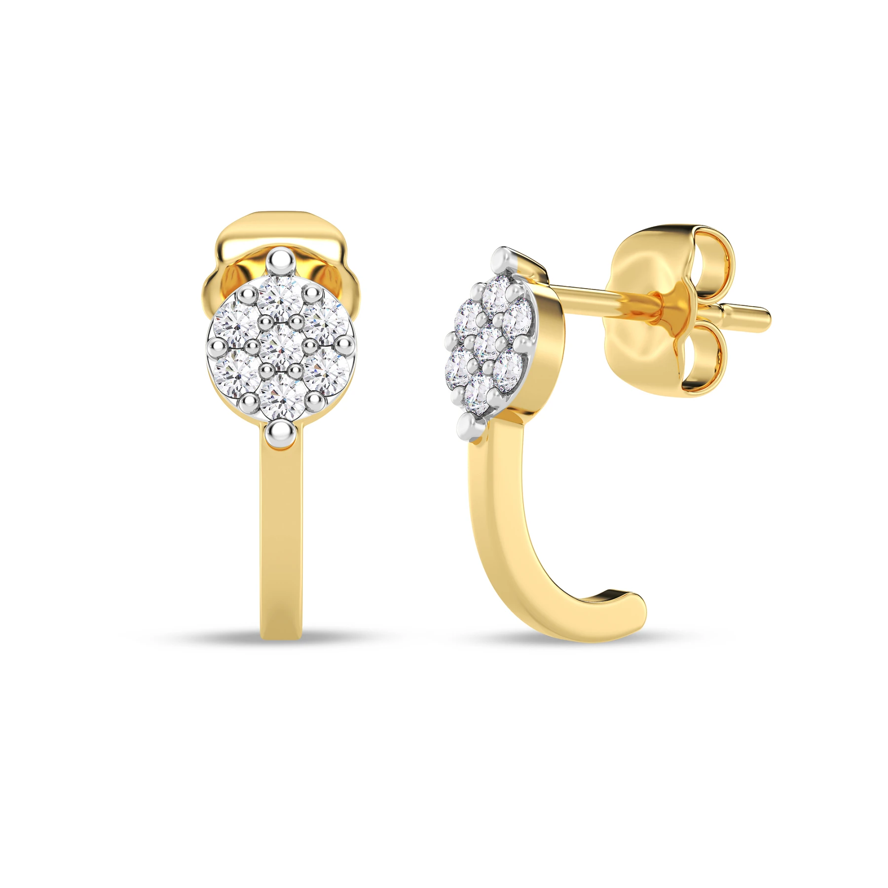 Berk 1/10 Carat T.W. Lab Grown Diamond Earring - view 1