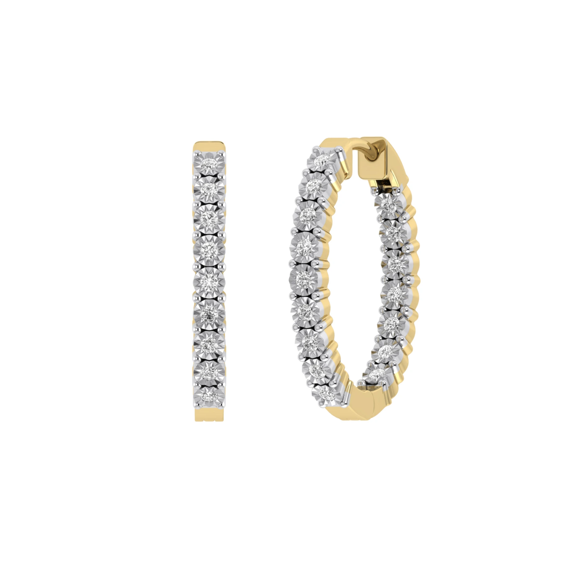 Ameen 1/5 CT. T.W. Diamond Earring