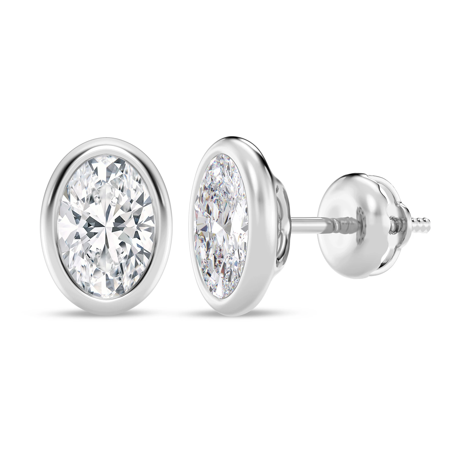 Mellen 1 CT. T.W. Lab Grown Diamond Solitaire Earring