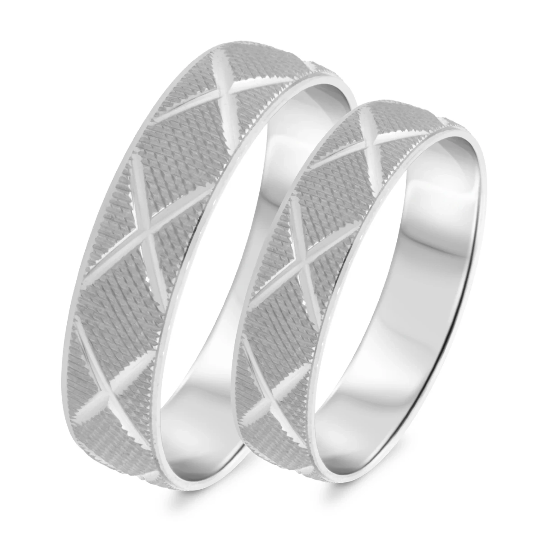Carrie Wedding Band Set - view 1
