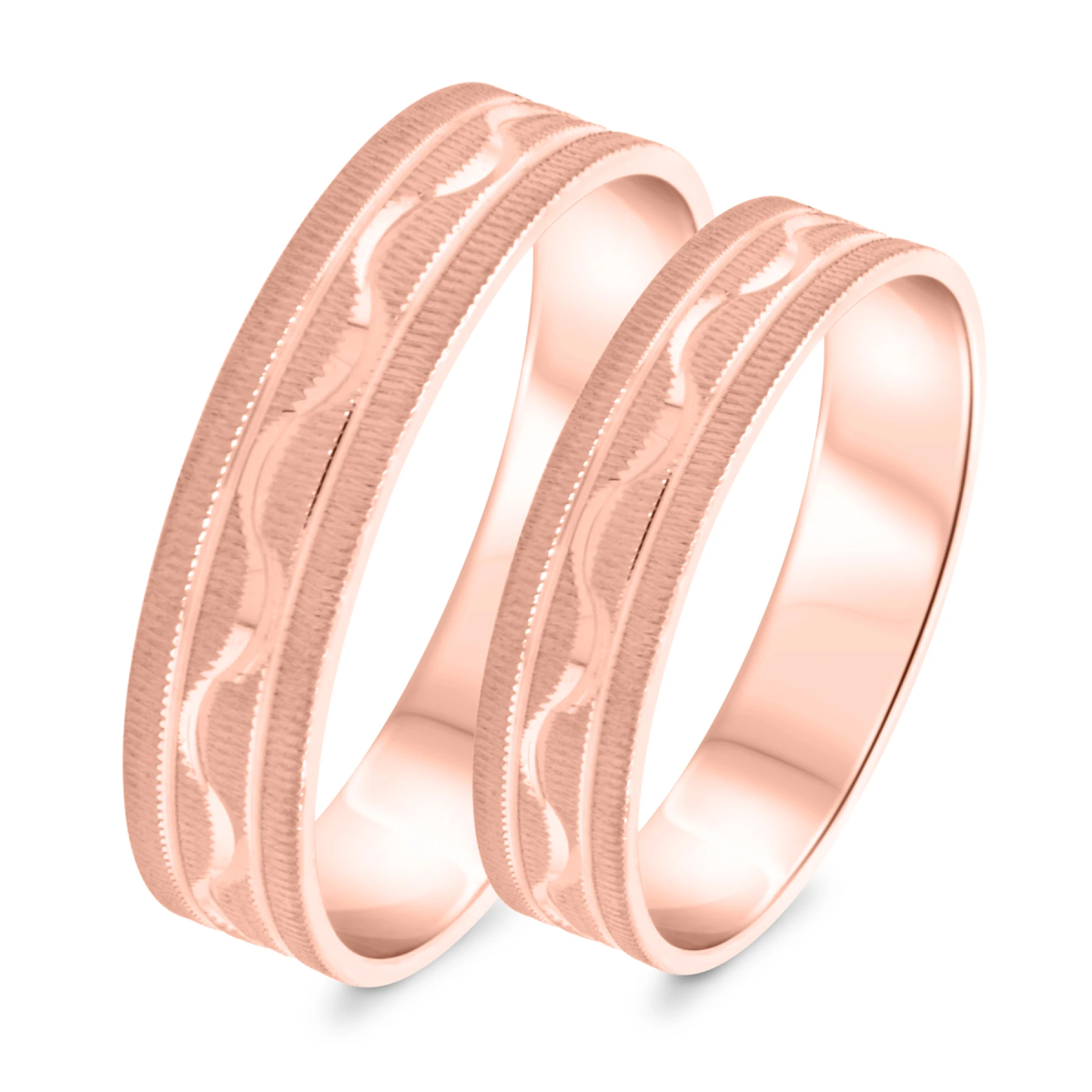 Frances Wedding Band Set