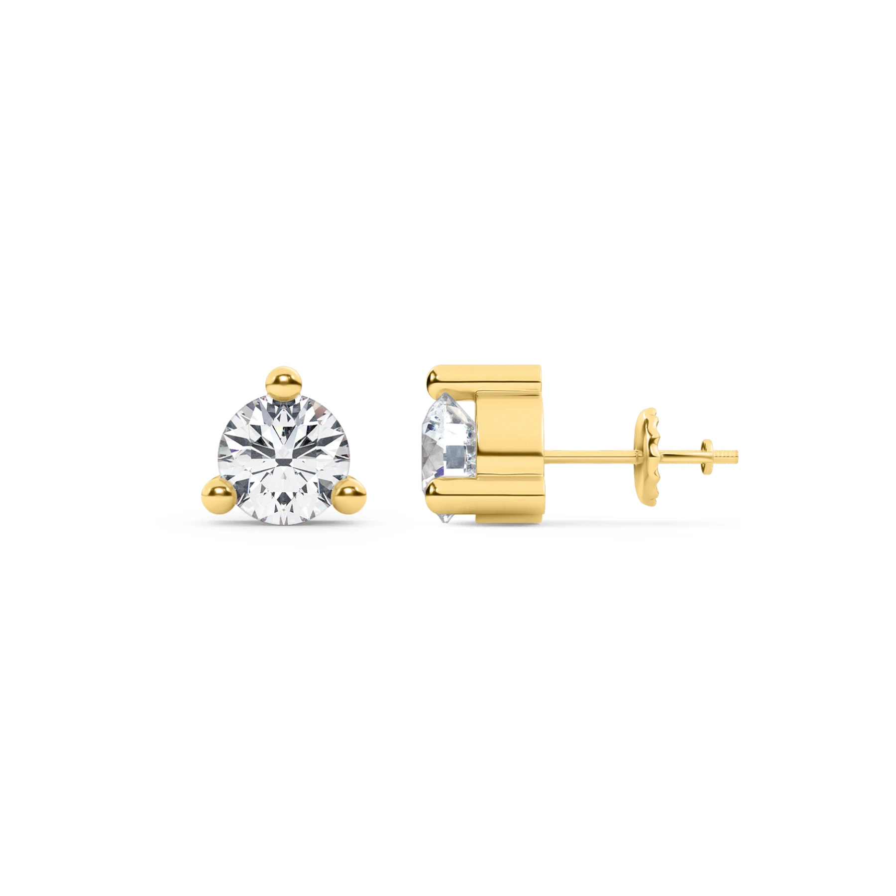 Meryll 1 CT. T.W. Lab Grown Diamond Solitaire Earring - view 1