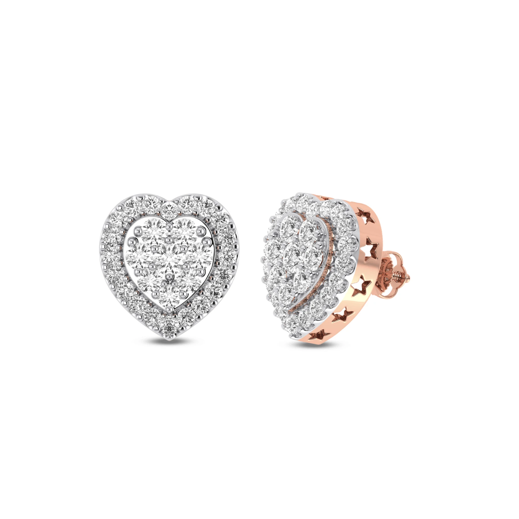 Julbert 2 Carat T.W. Diamond Earring