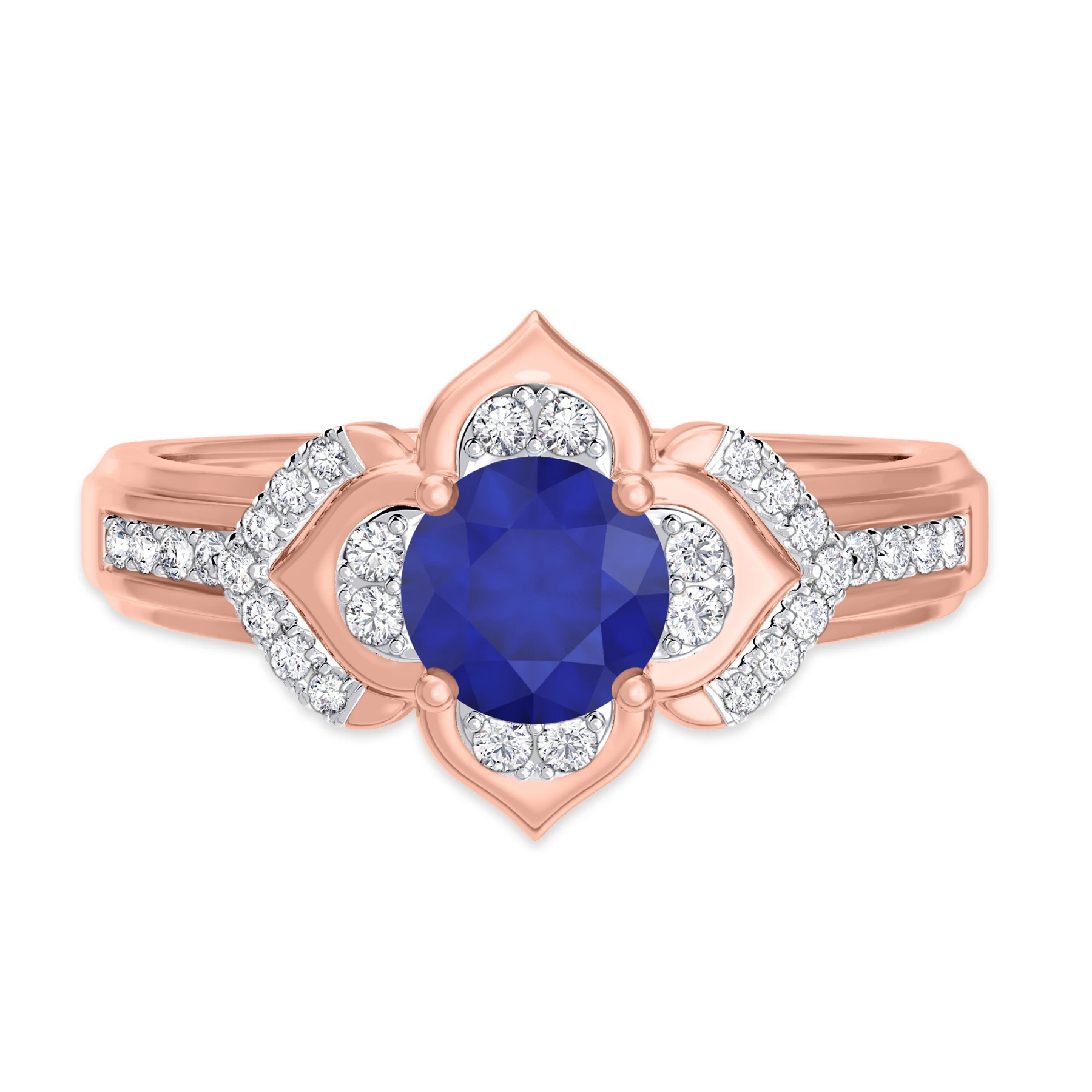 Clema 1 1/4 CT. T.W. and diamond Engagement Ring