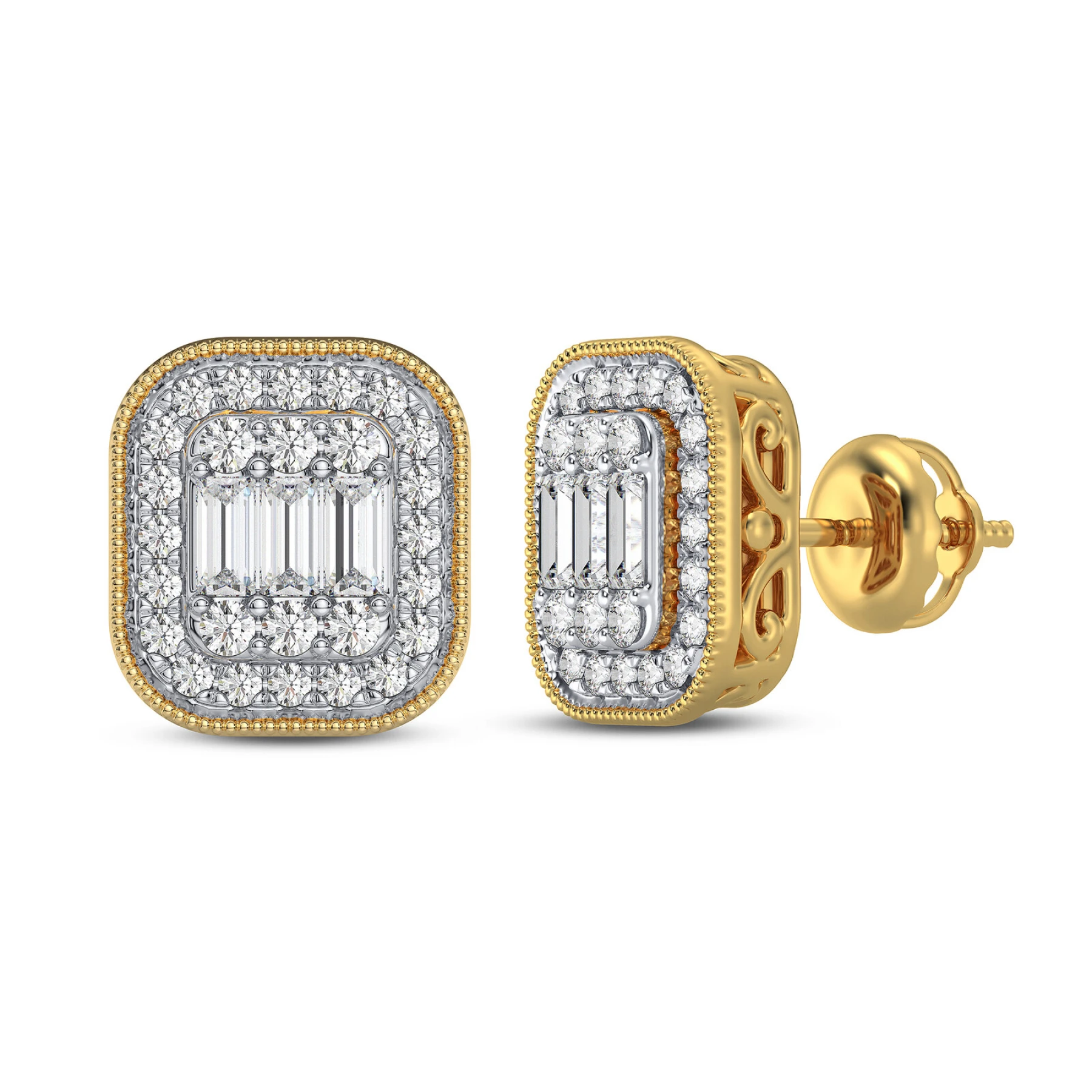 Aster 1/2 Carat T.W. Diamond Earring