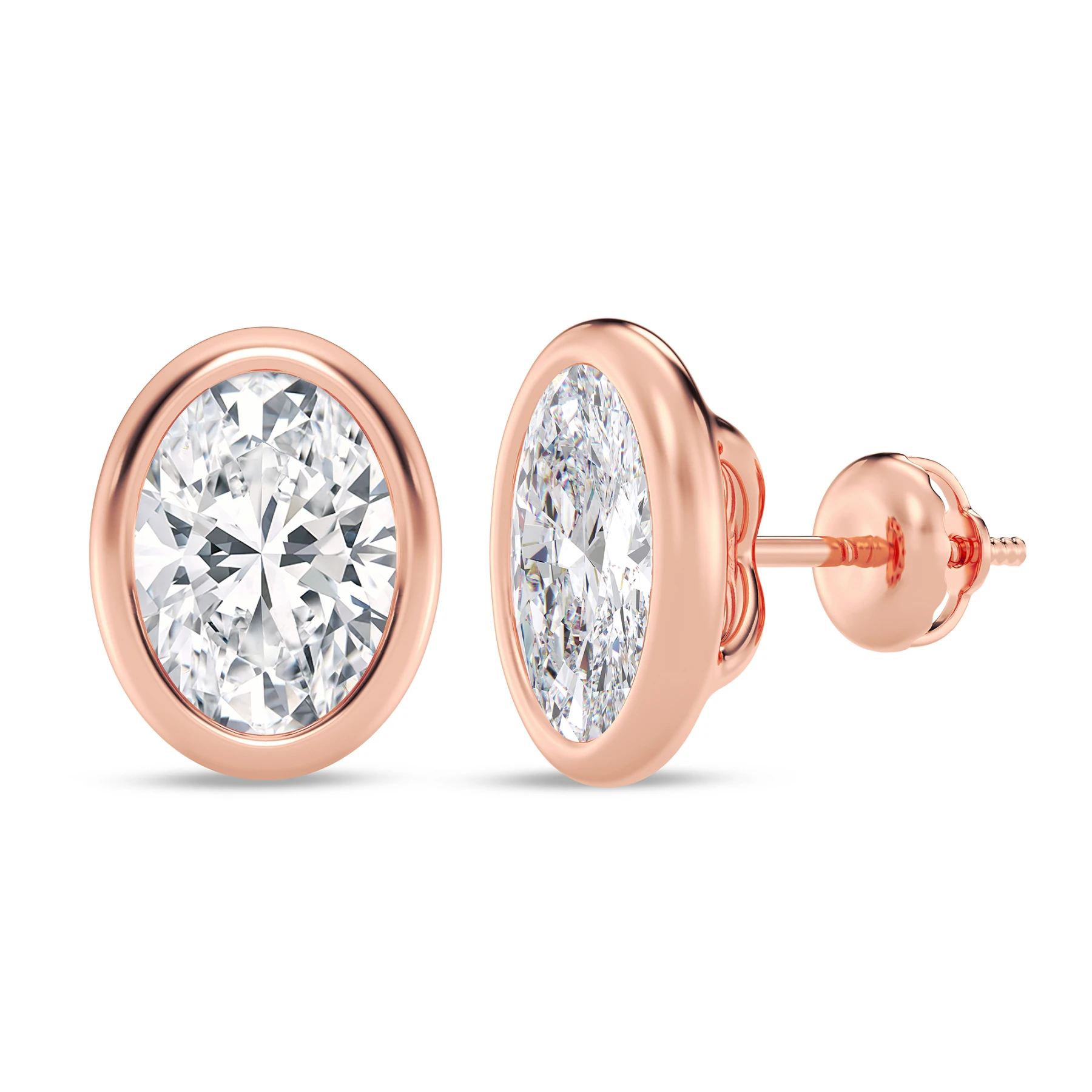 Adora 3 CT. T.W. Lab Grown Diamond Solitaire Earring