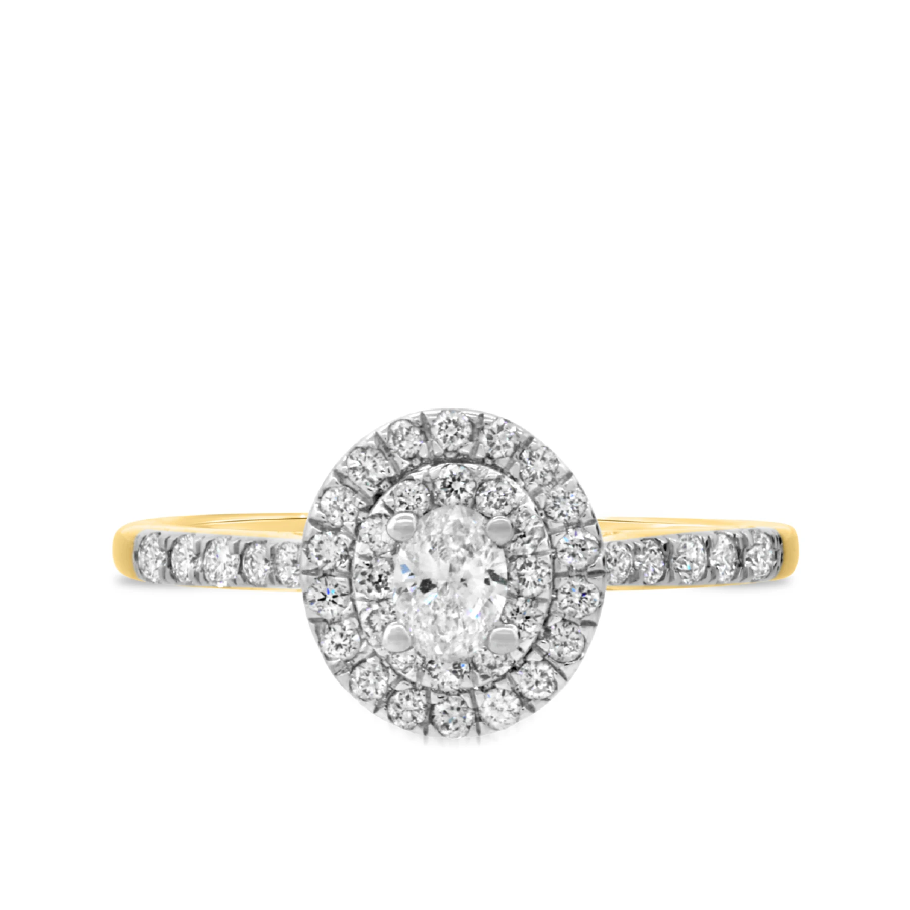 Dean 1/2 ct tw. Lab Grown Diamond Oval Solitaire Engagement Ring - view 1