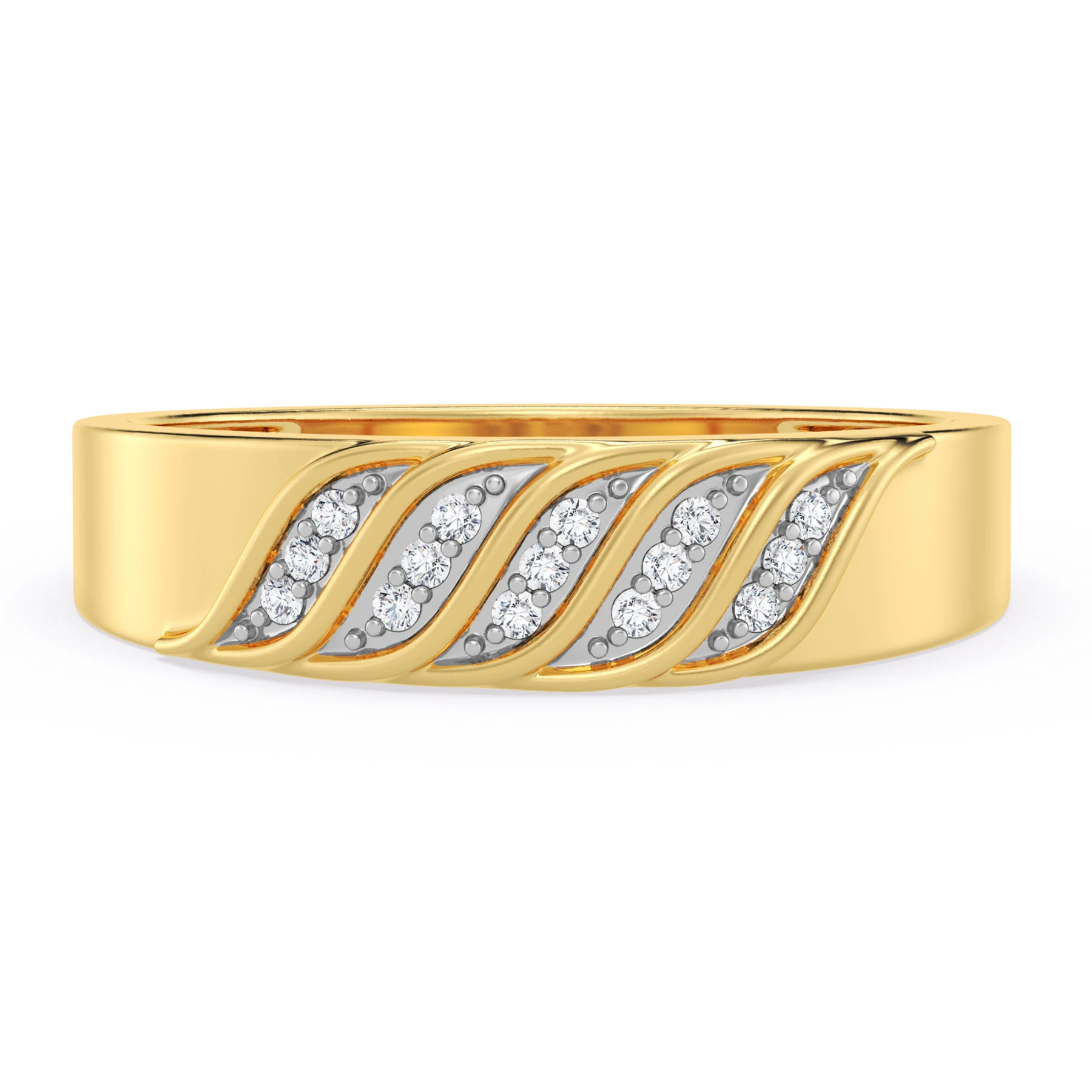 Isidor 1/15 ct tw. Diamond Mens Band