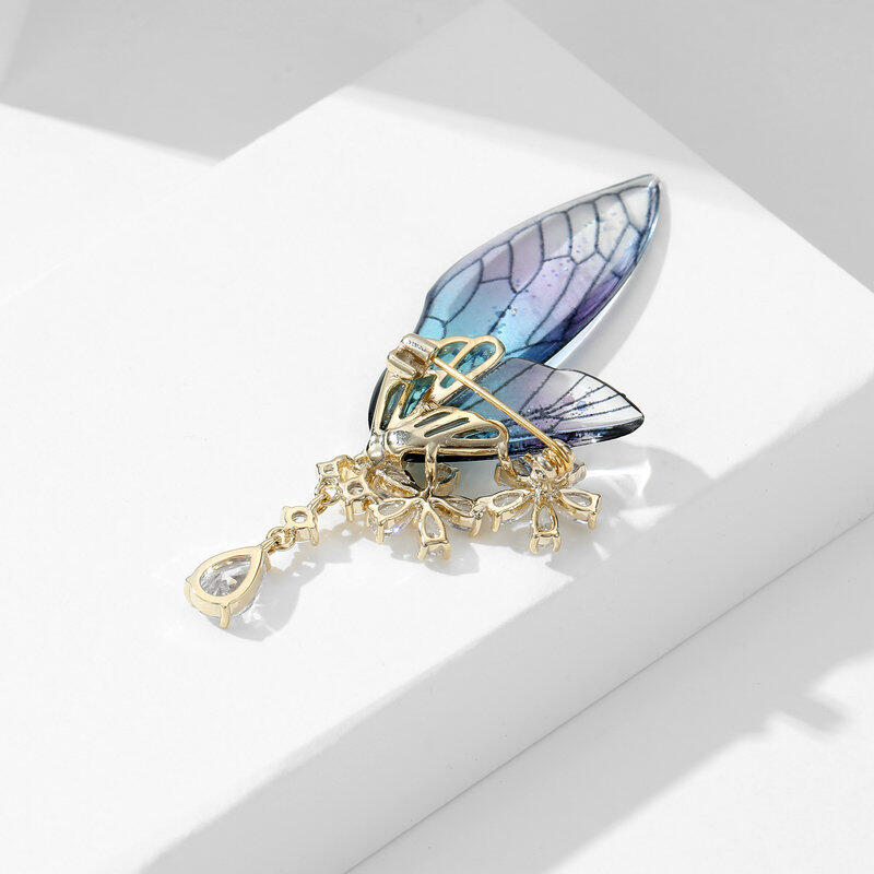 Butterfly Wing Brooch Juelvia US