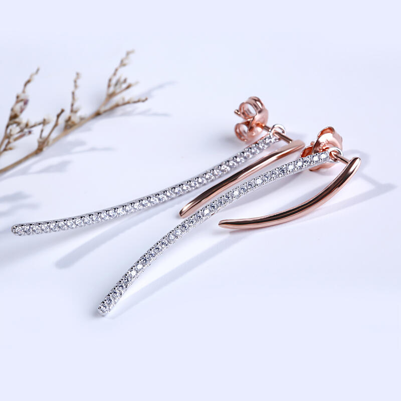 Two Tone Earrings American