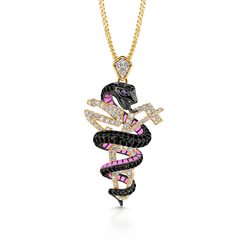 "Mamba Mentality" Sterling Silver Memorial Necklace