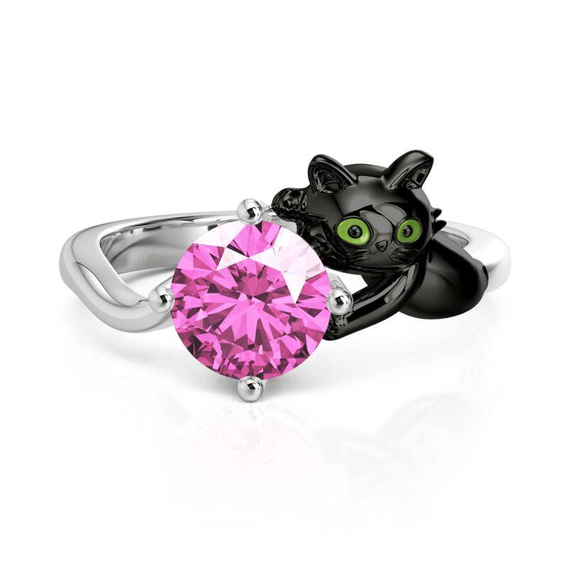 Black Cat Ring - view 1